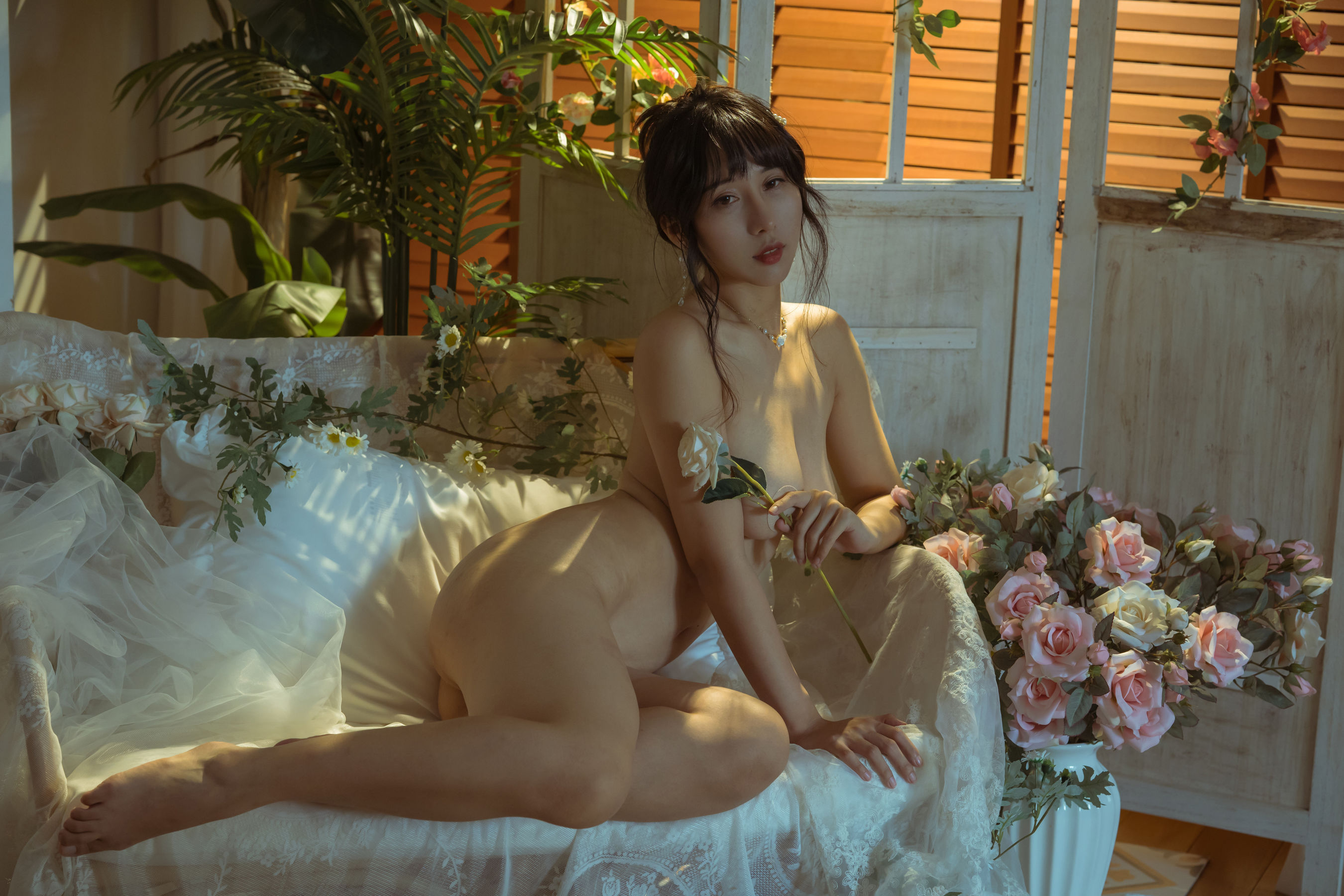 [福利COS] 云溪溪 - 奶桃 黄昏