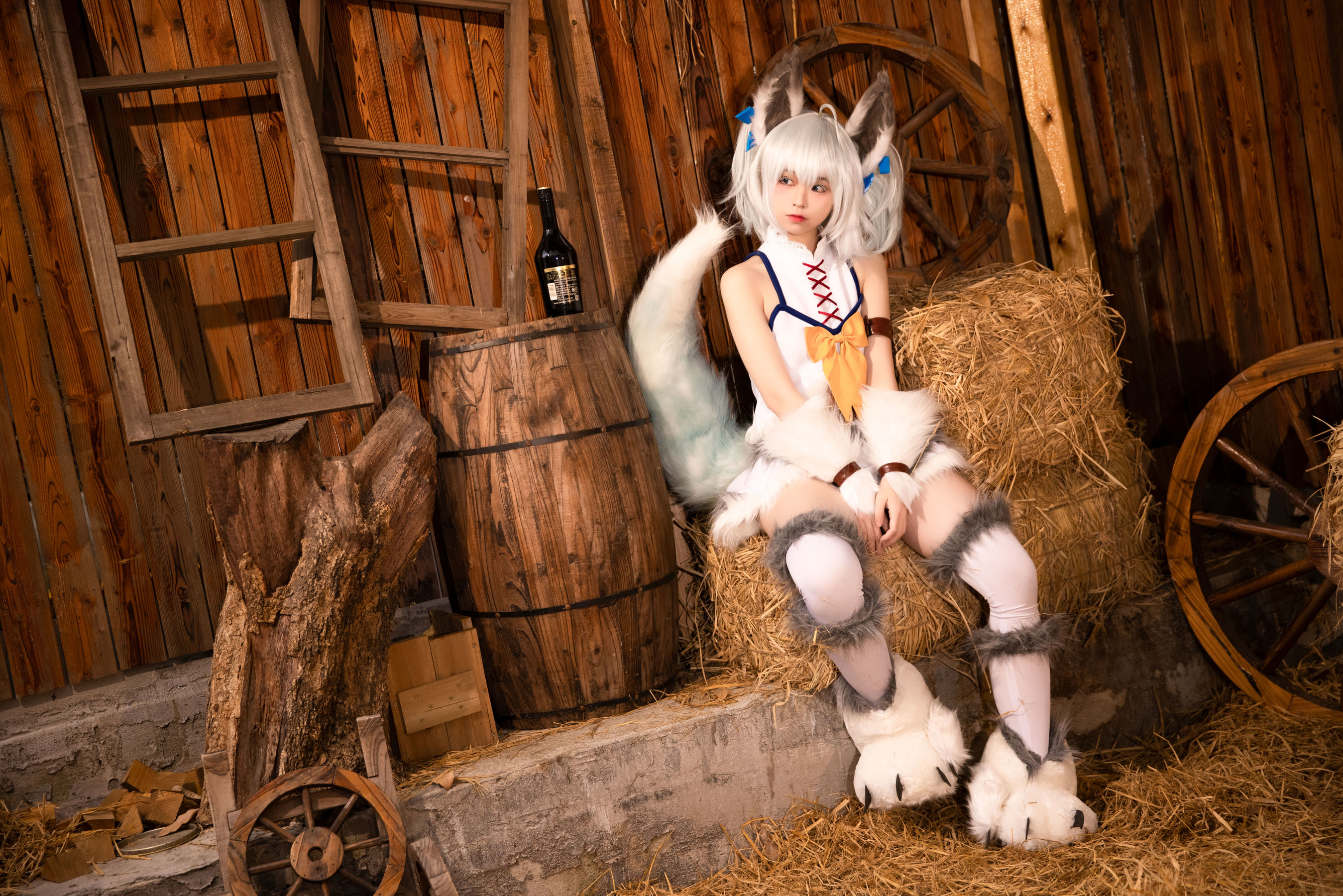 [福利COS] 动漫博主G44不会受伤 - 地牢刹那常服