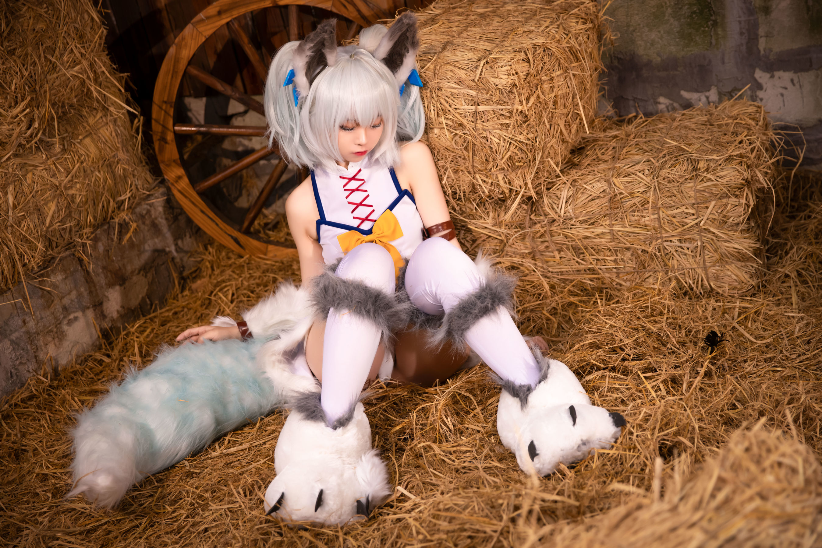 [福利COS] 动漫博主G44不会受伤 - 地牢刹那常服