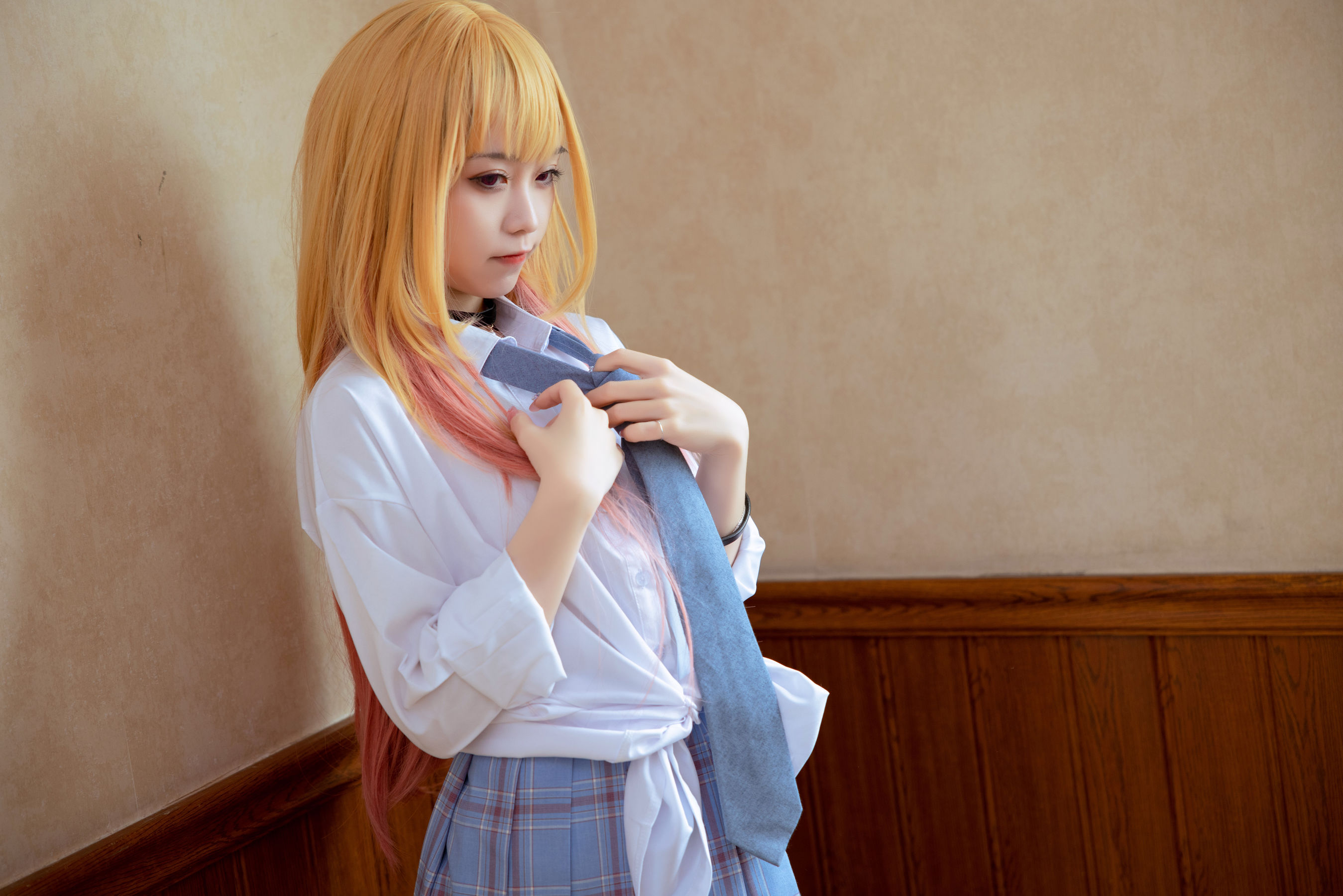 [福利COS] 动漫博主G44不会受伤 - 替身人偶坠入爱河