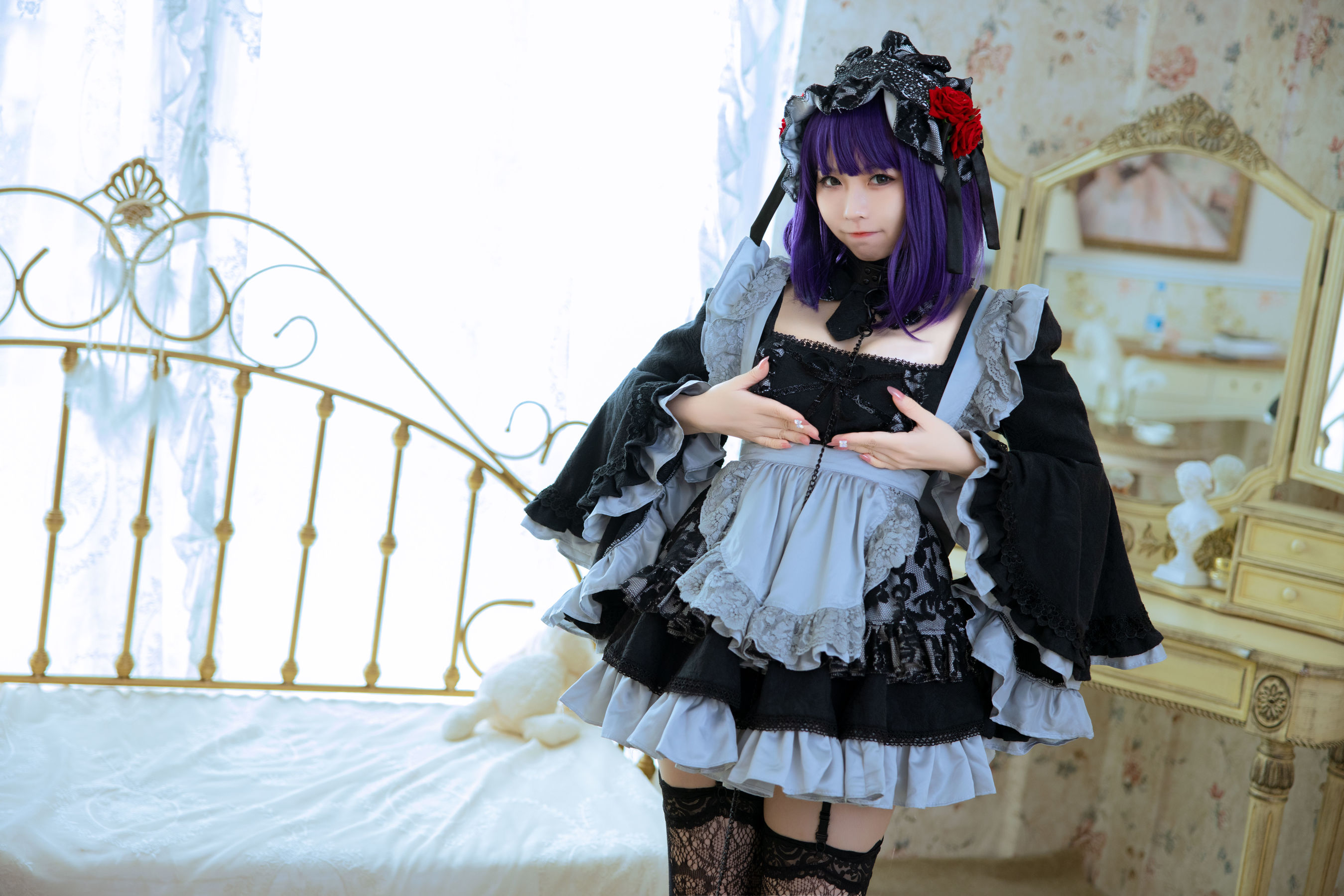 [福利COS] 动漫博主G44不会受伤 - 替身人偶坠入爱河