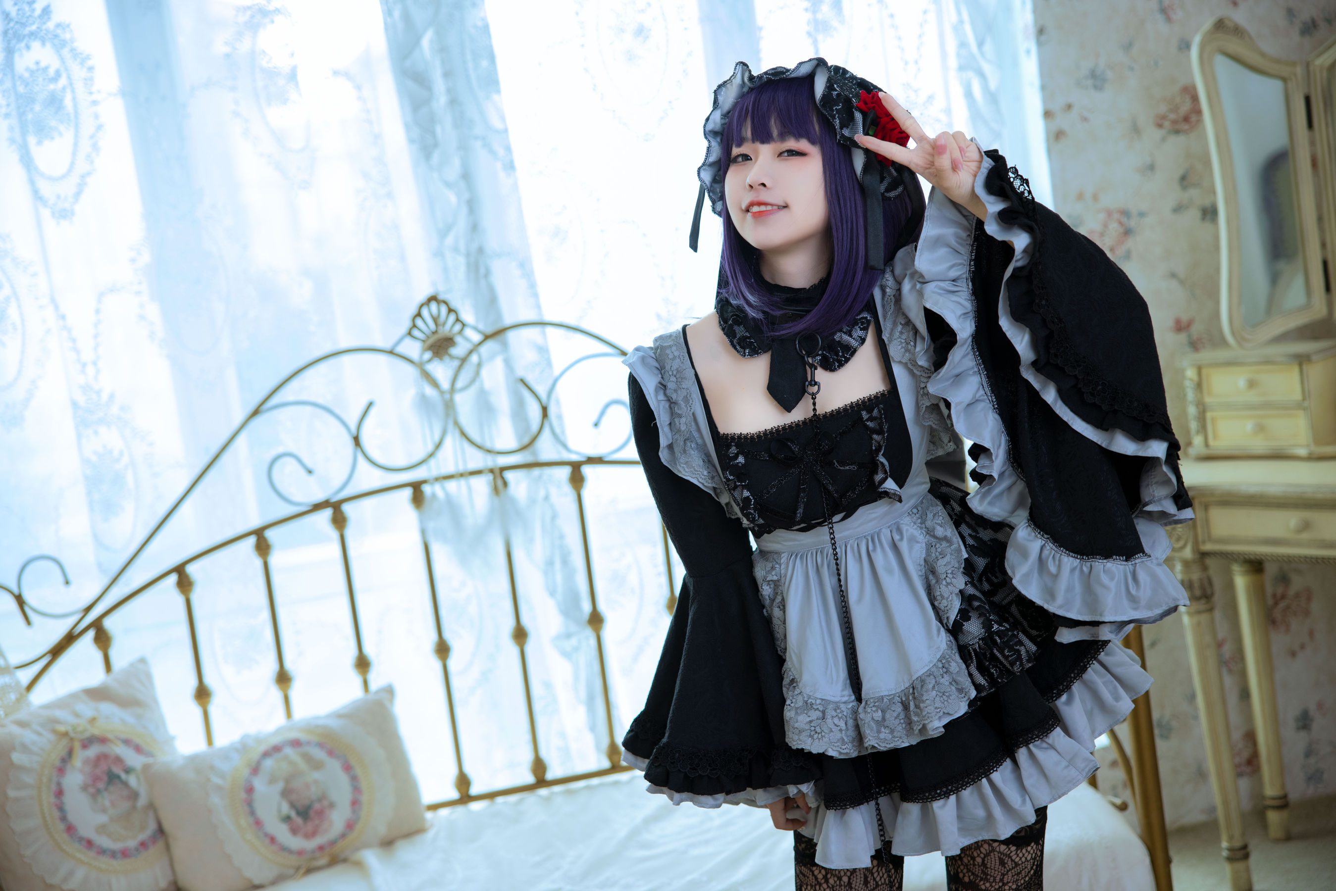 [福利COS] 动漫博主G44不会受伤 - 替身人偶坠入爱河