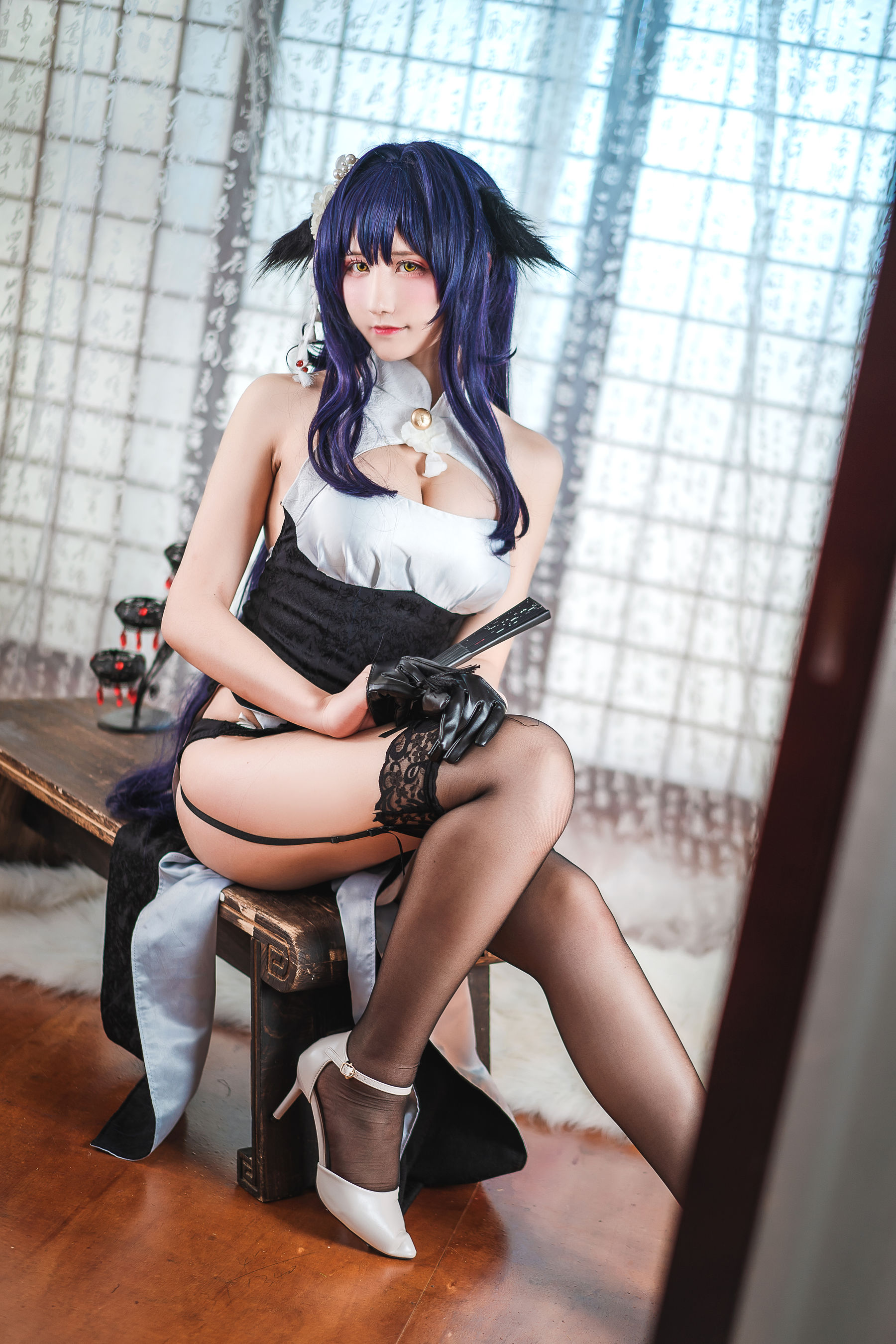 [福利COS] 动漫博主九曲Jean - 吾妻旗袍