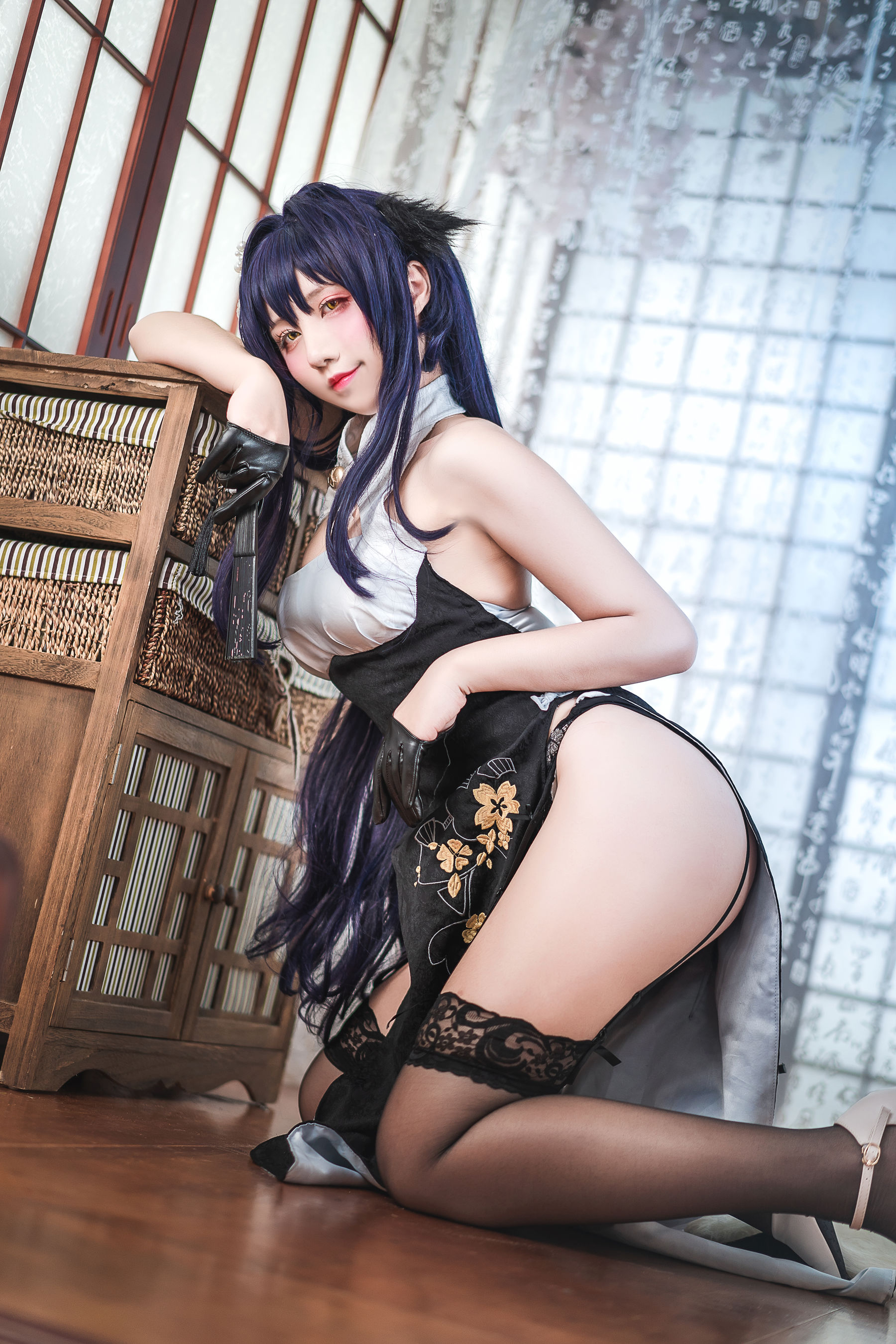 [福利COS] 动漫博主九曲Jean - 吾妻旗袍