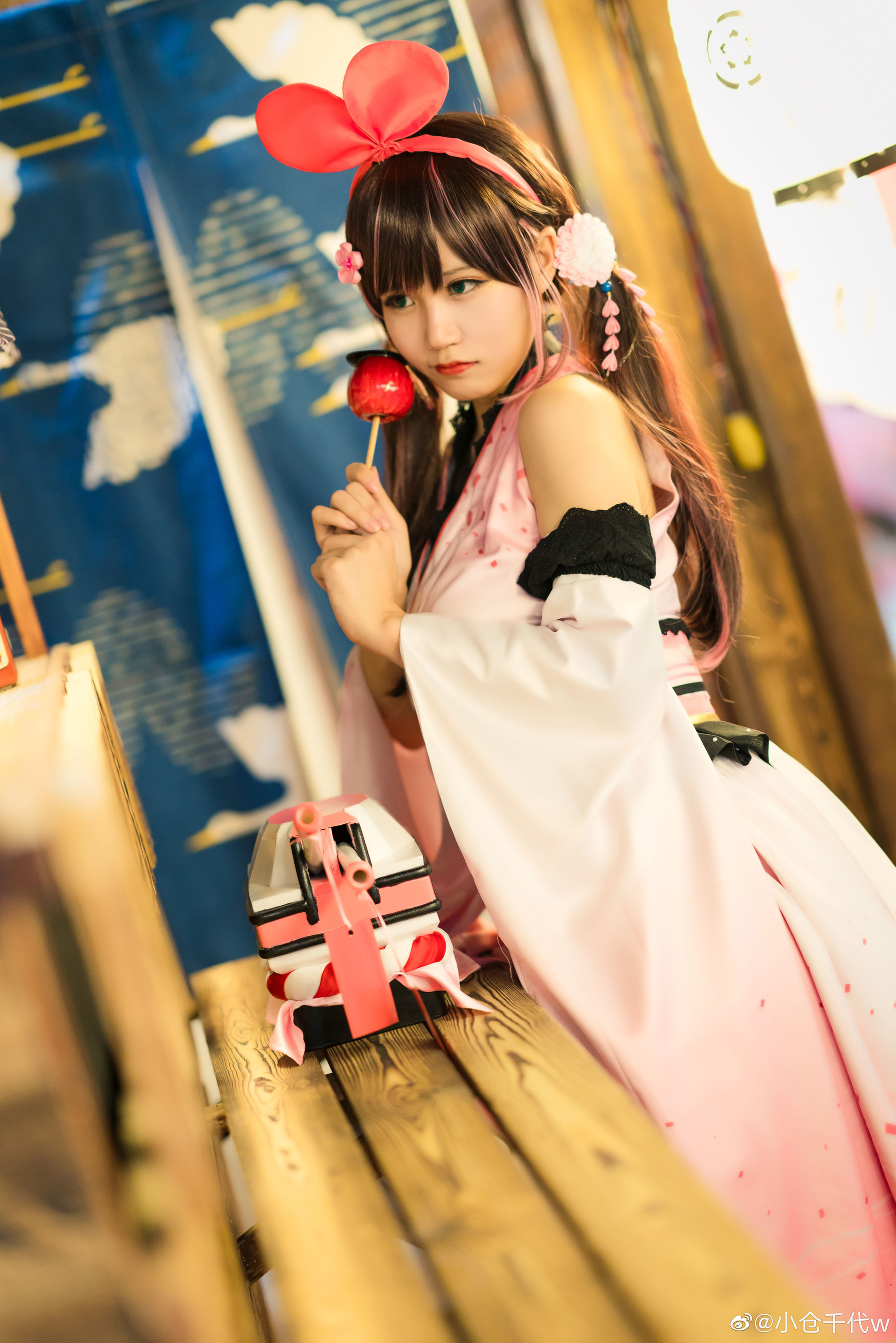 [福利COS] 动漫博主小仓千代w - Kizuna_AI绊爱