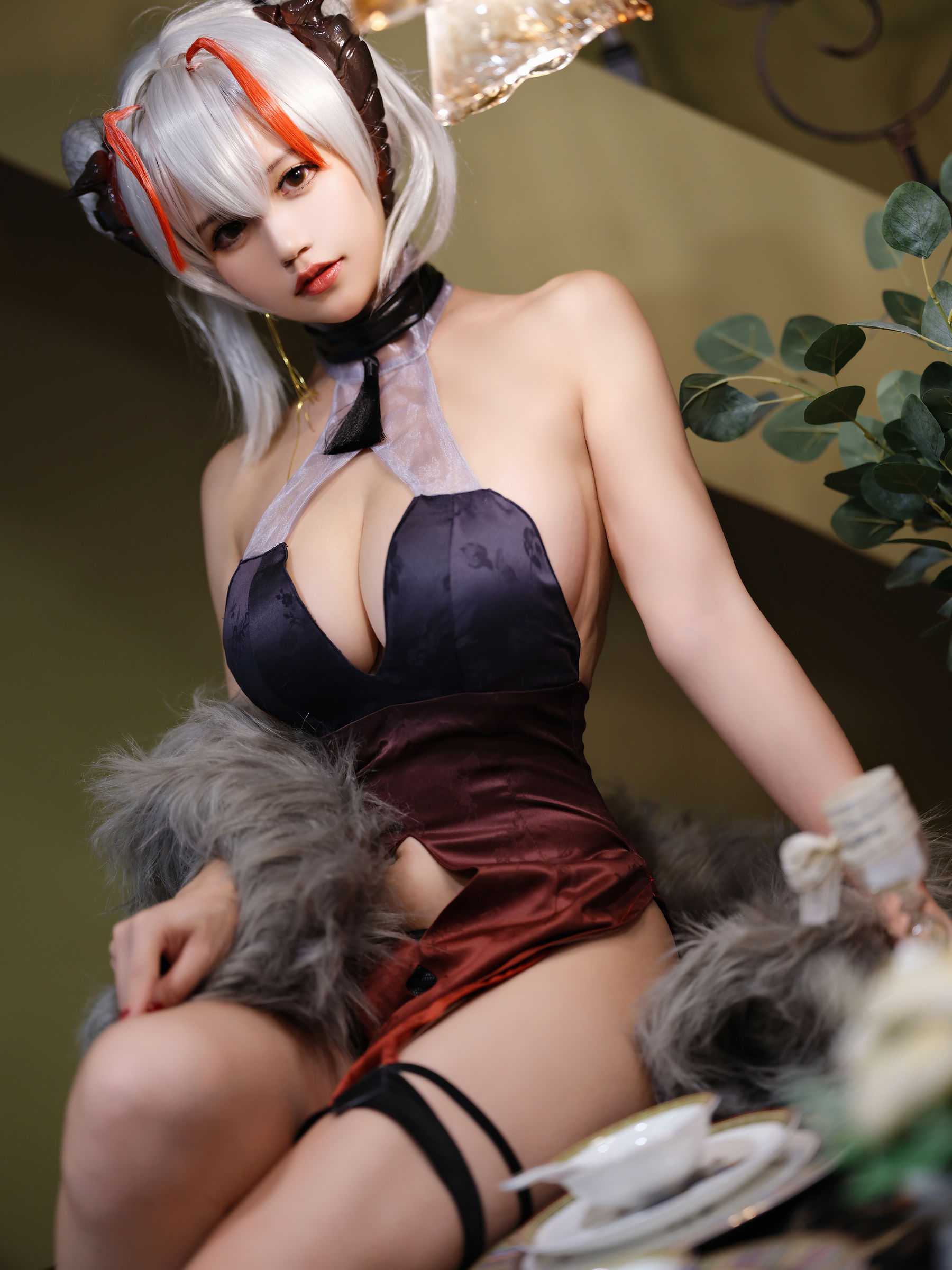 [福利COS] 动漫博主小仓千代w - w旗袍