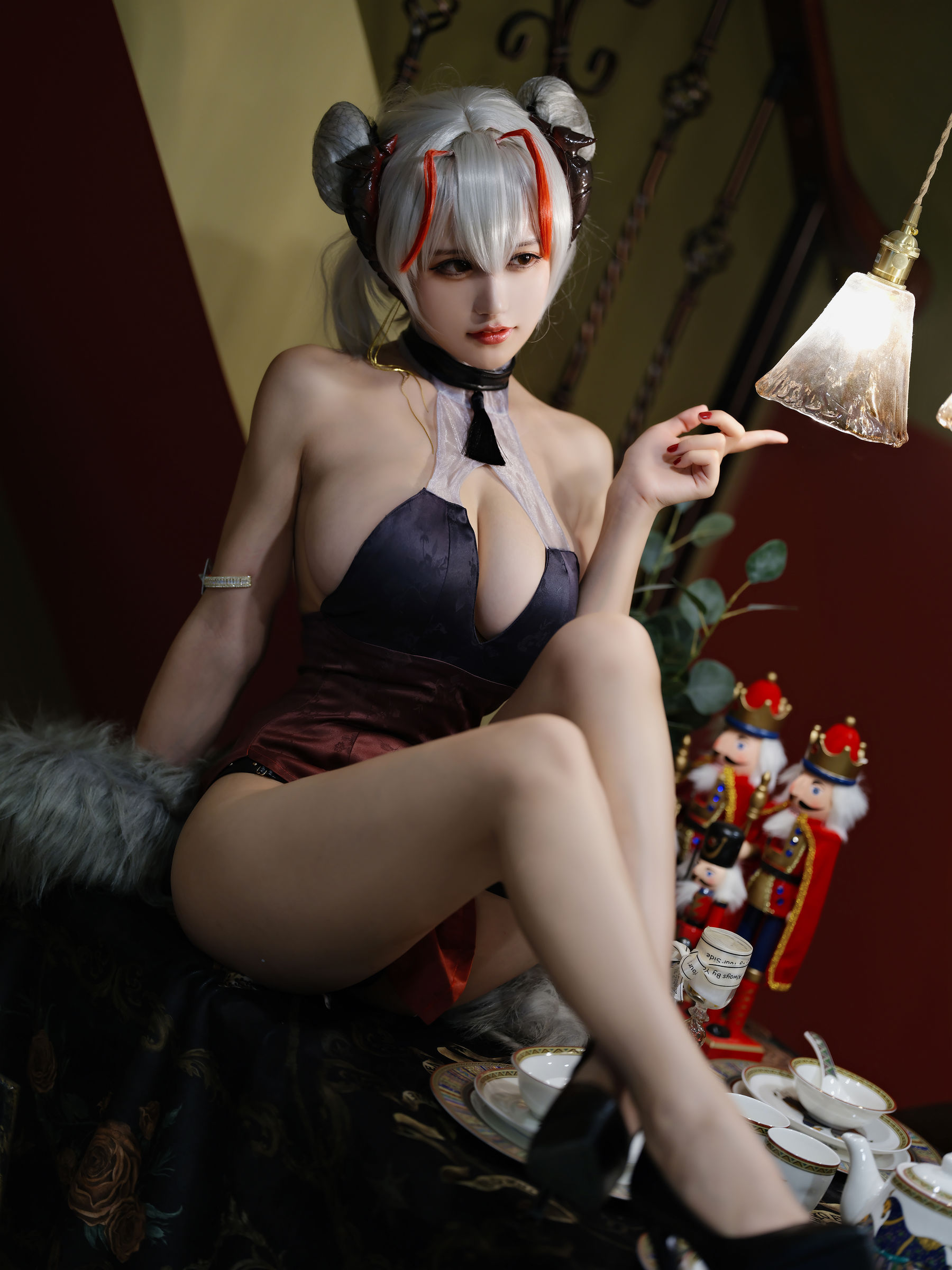 [福利COS] 动漫博主小仓千代w - w旗袍