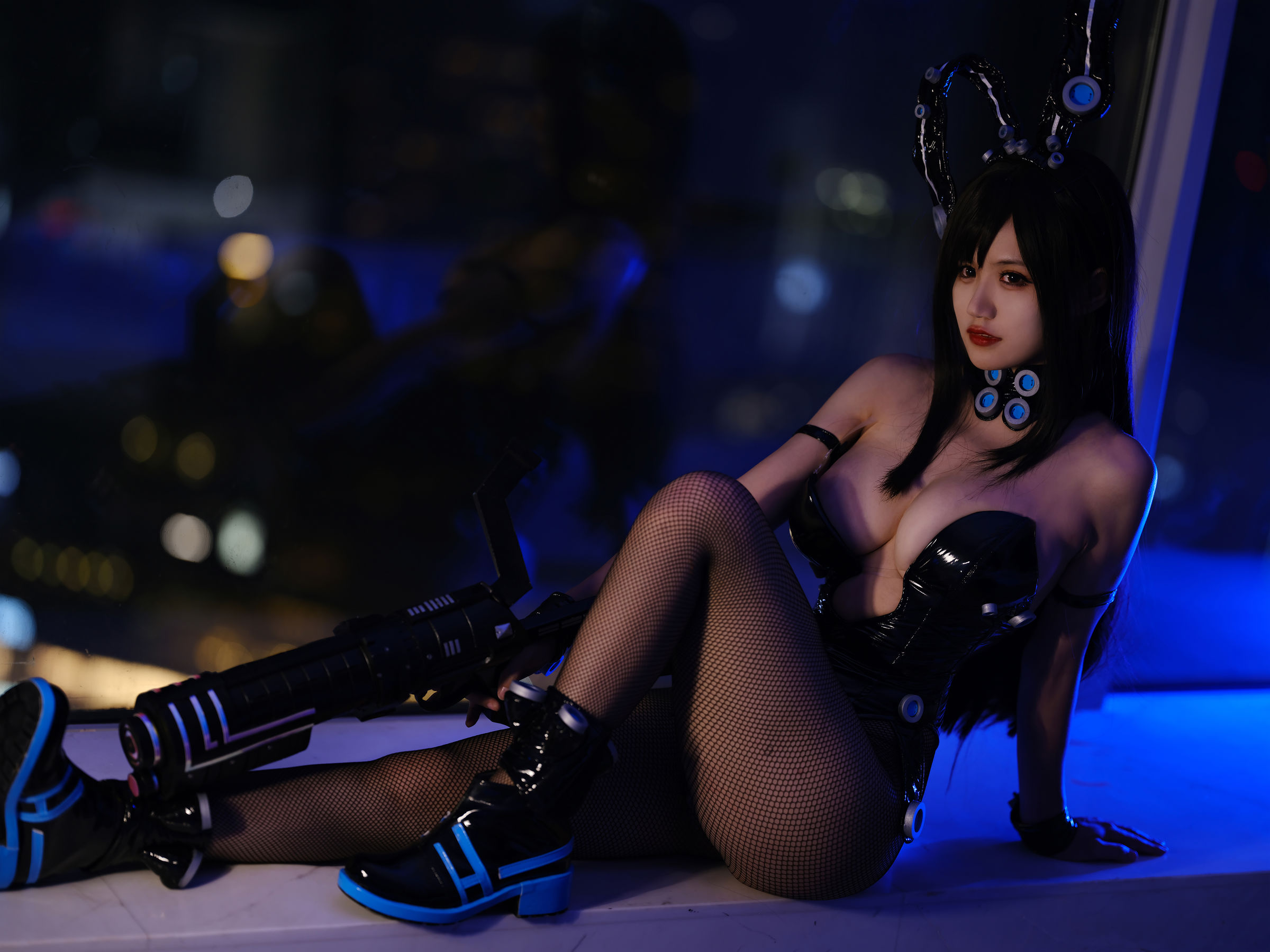 [福利COS] 动漫博主小仓千代w - 下平玲花兔女郎