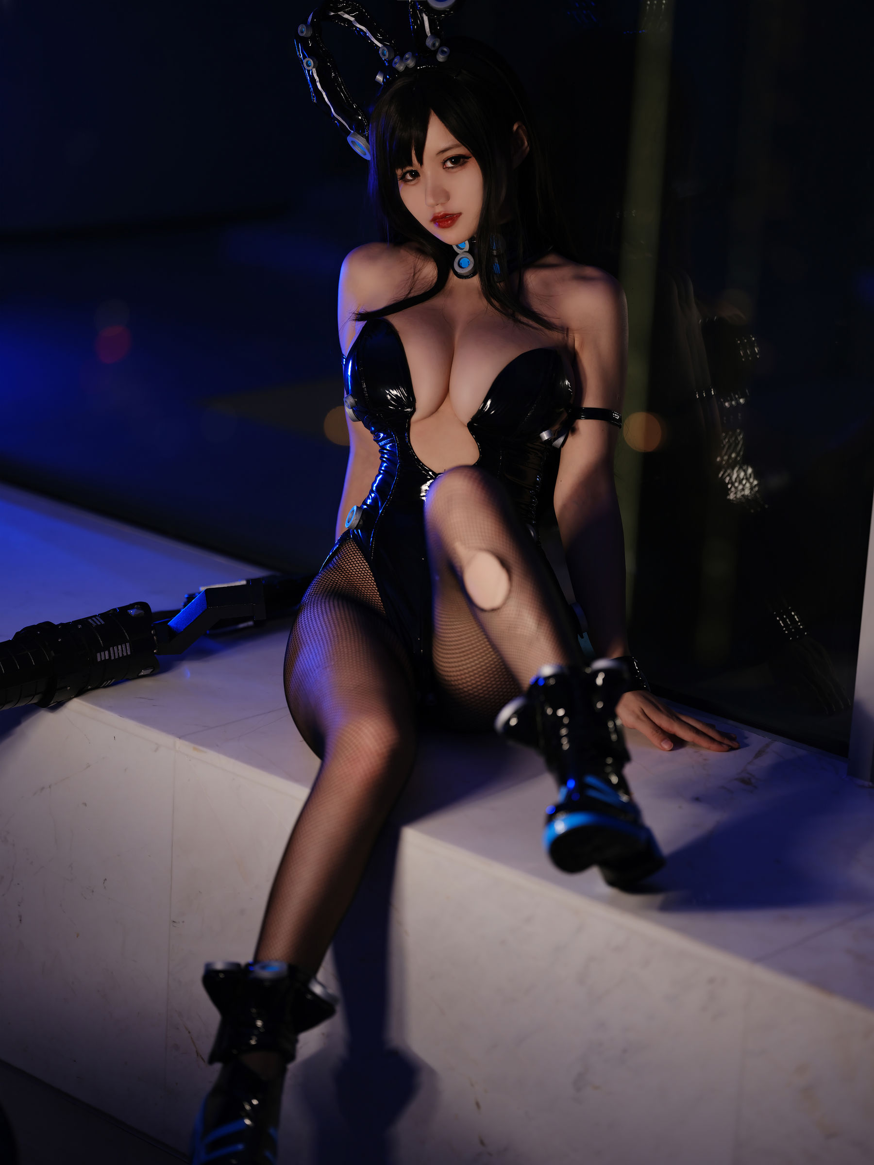 [福利COS] 动漫博主小仓千代w - 下平玲花兔女郎