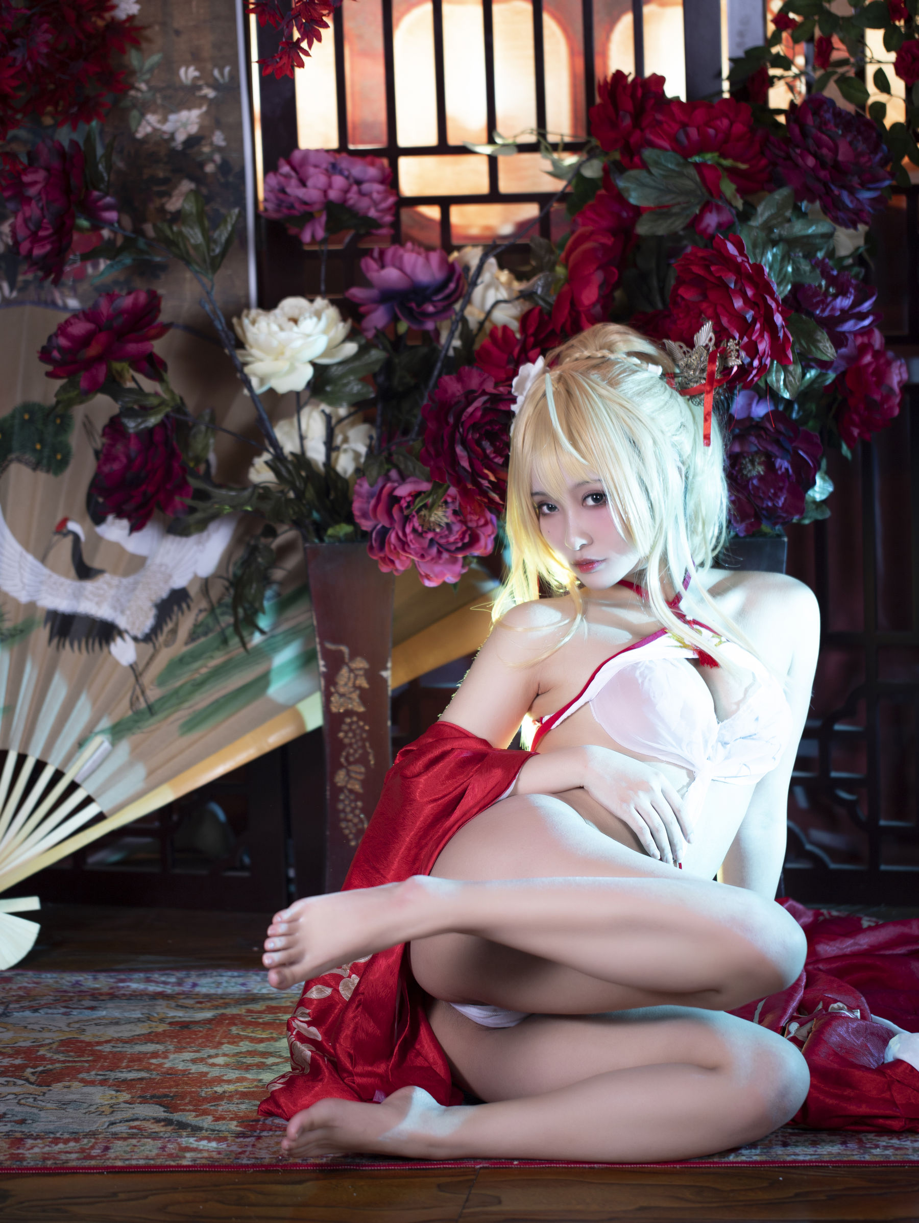 [福利COS] 动漫博主洛璃LoLiSAMA - 光荣凉夜香雪