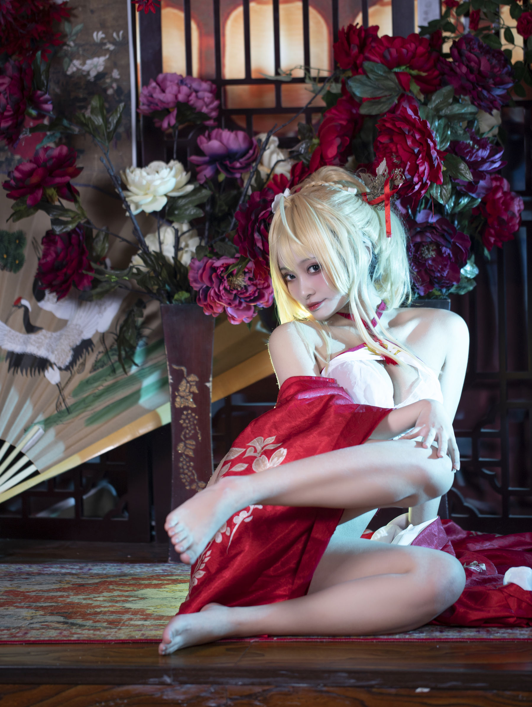 [福利COS] 动漫博主洛璃LoLiSAMA - 光荣凉夜香雪