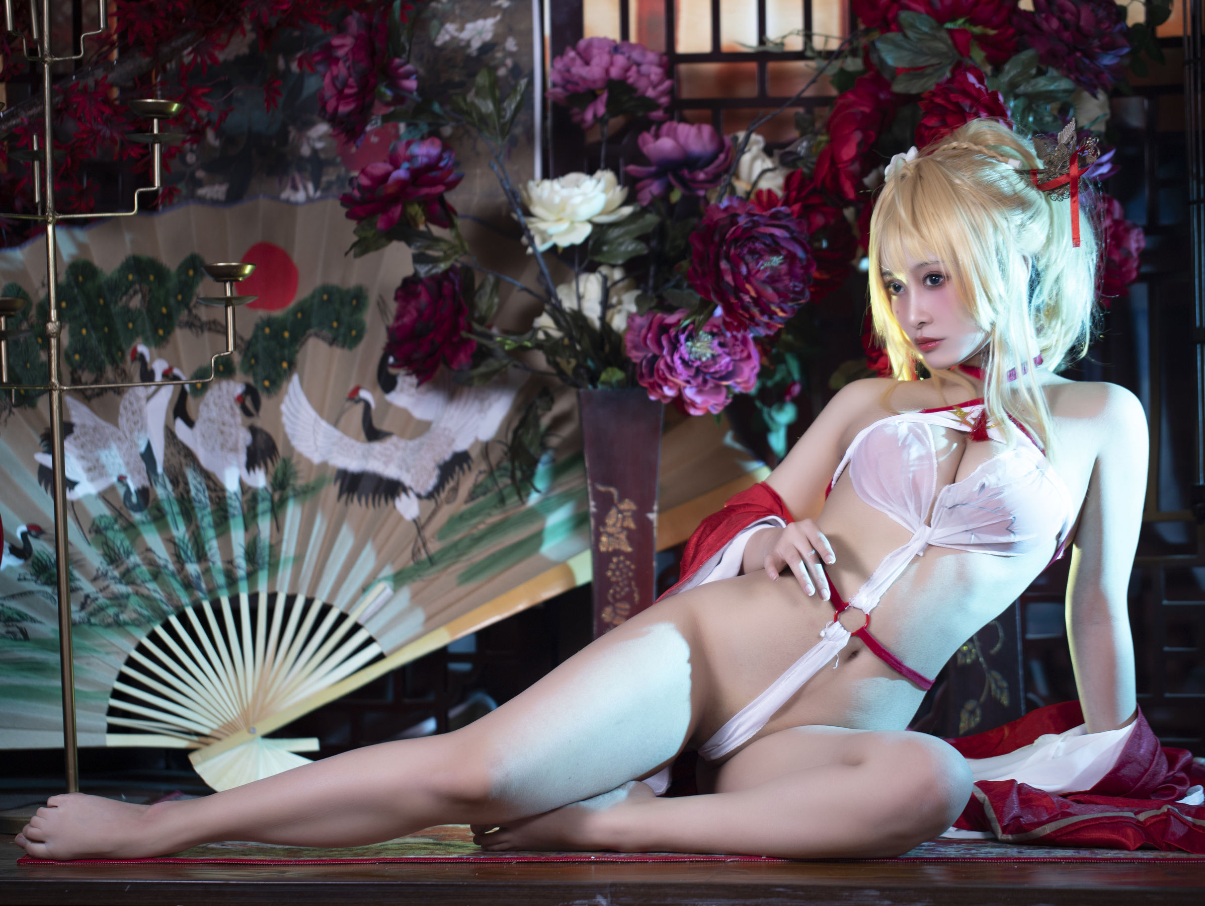 [福利COS] 动漫博主洛璃LoLiSAMA - 光荣凉夜香雪