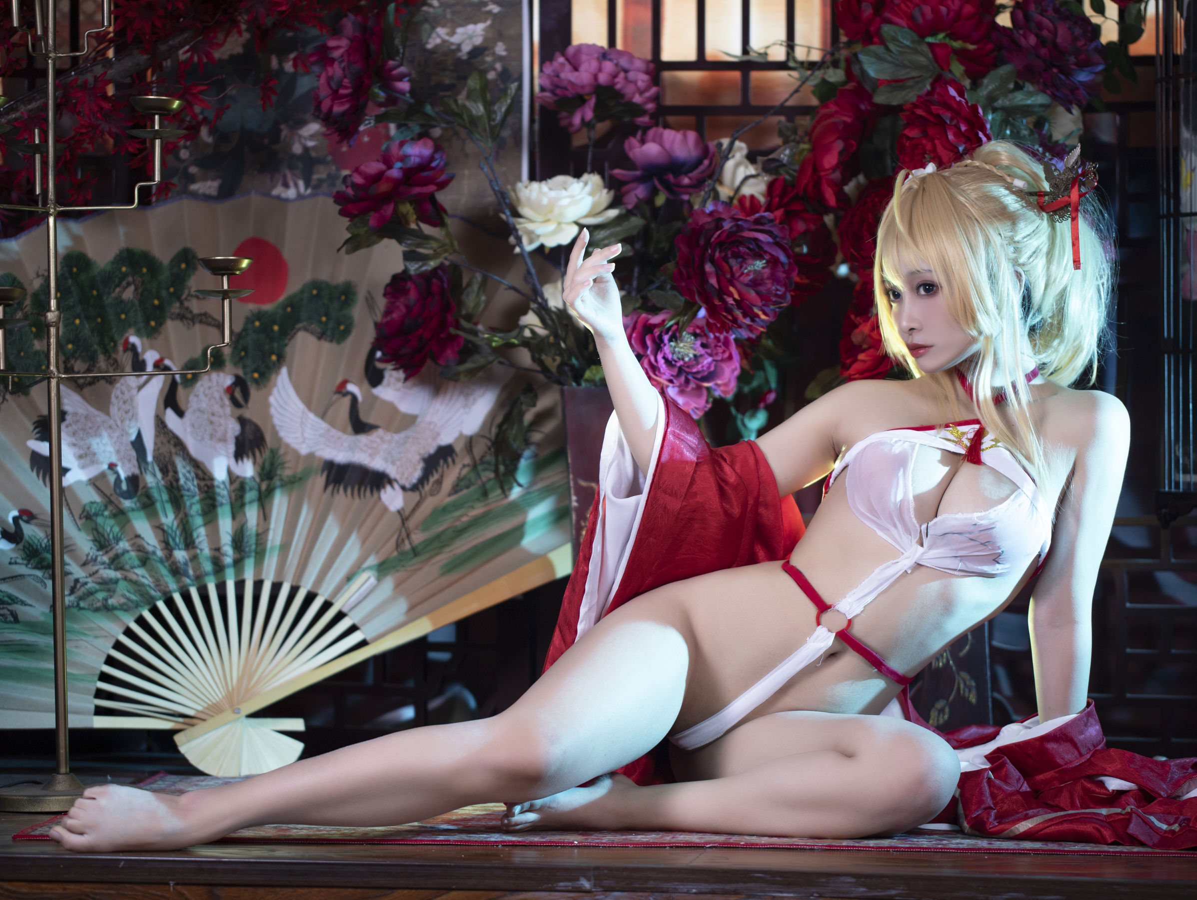[福利COS] 动漫博主洛璃LoLiSAMA - 光荣凉夜香雪