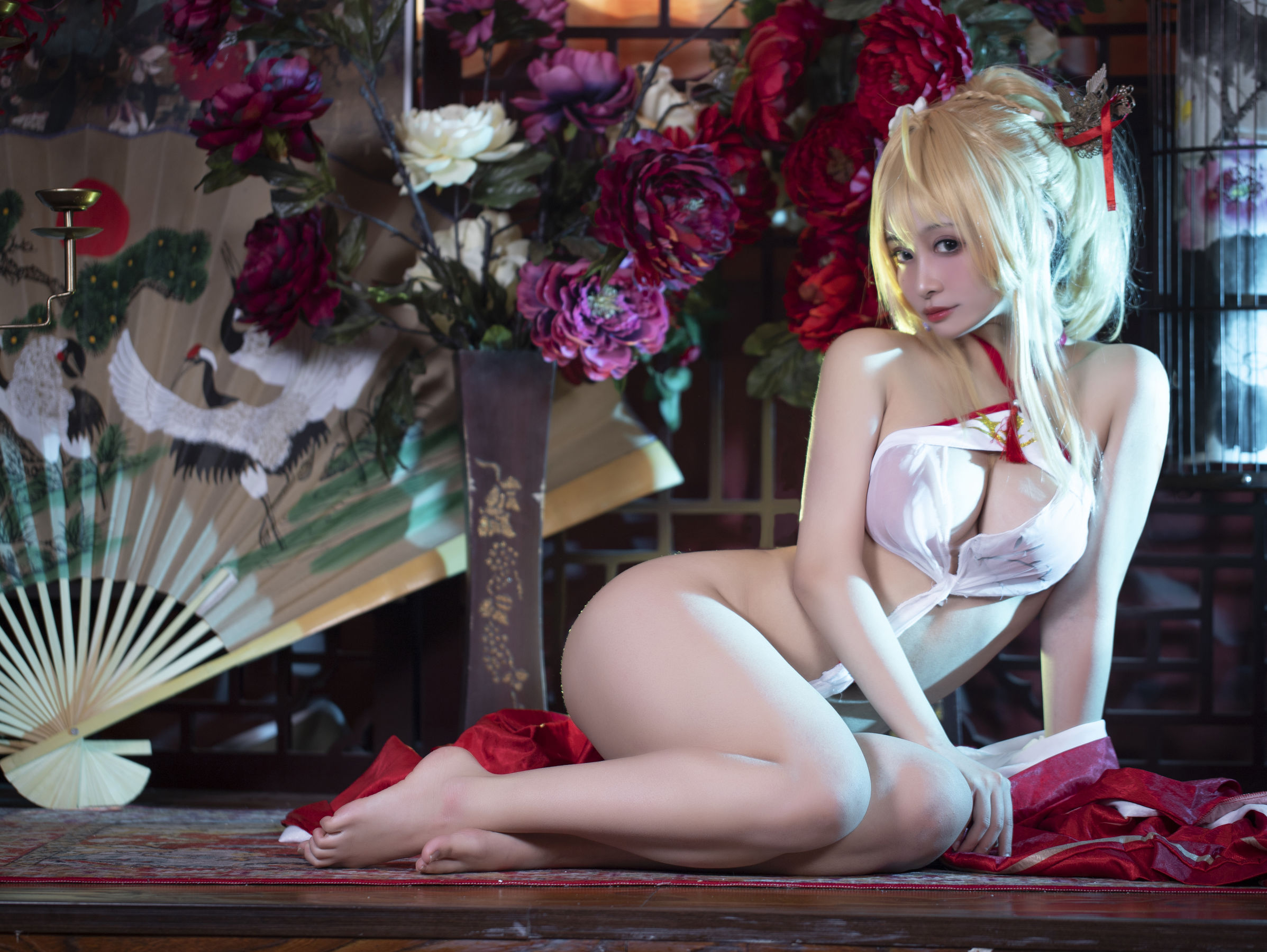 [福利COS] 动漫博主洛璃LoLiSAMA - 光荣凉夜香雪