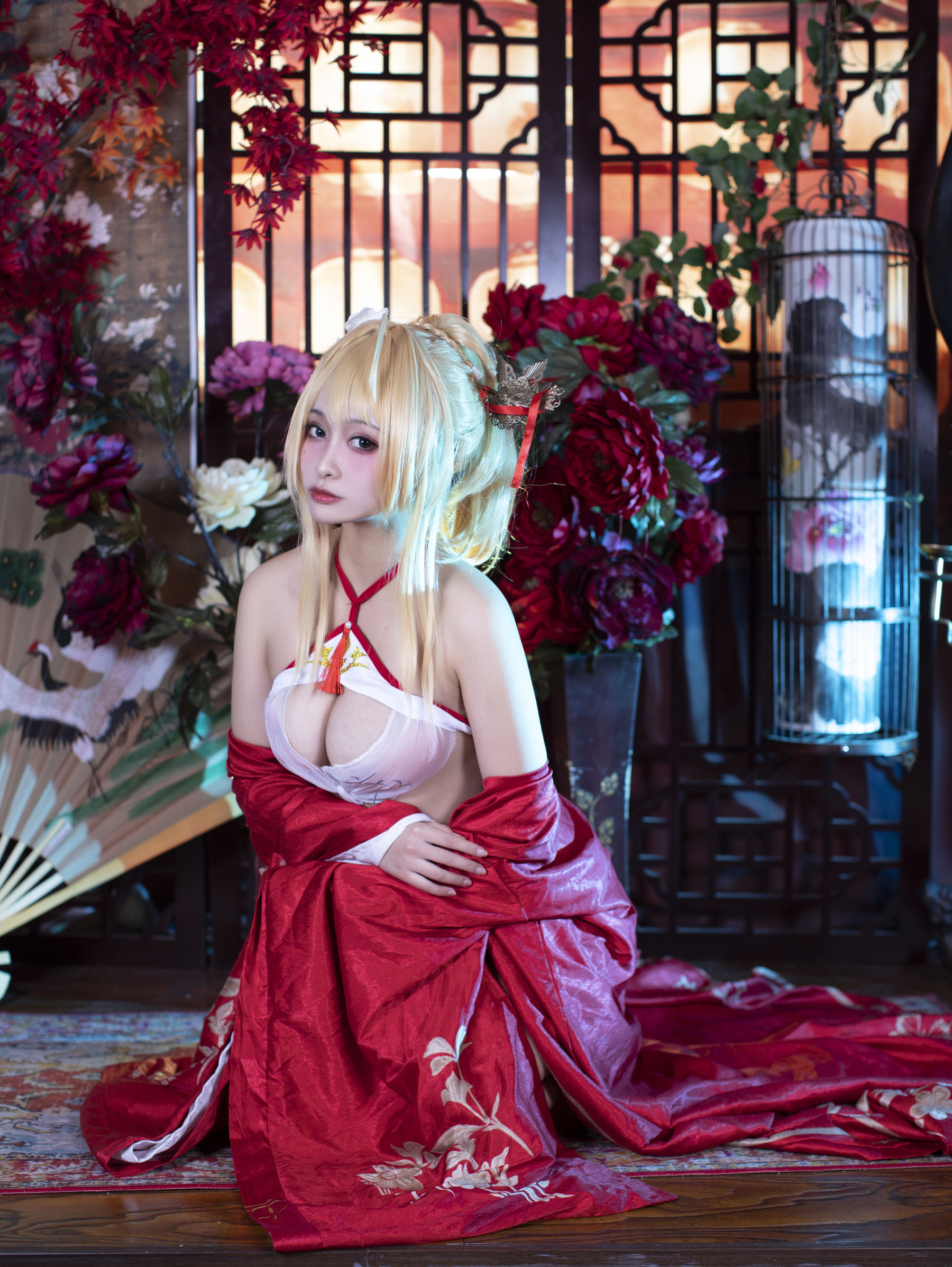 [福利COS] 动漫博主洛璃LoLiSAMA - 光荣凉夜香雪