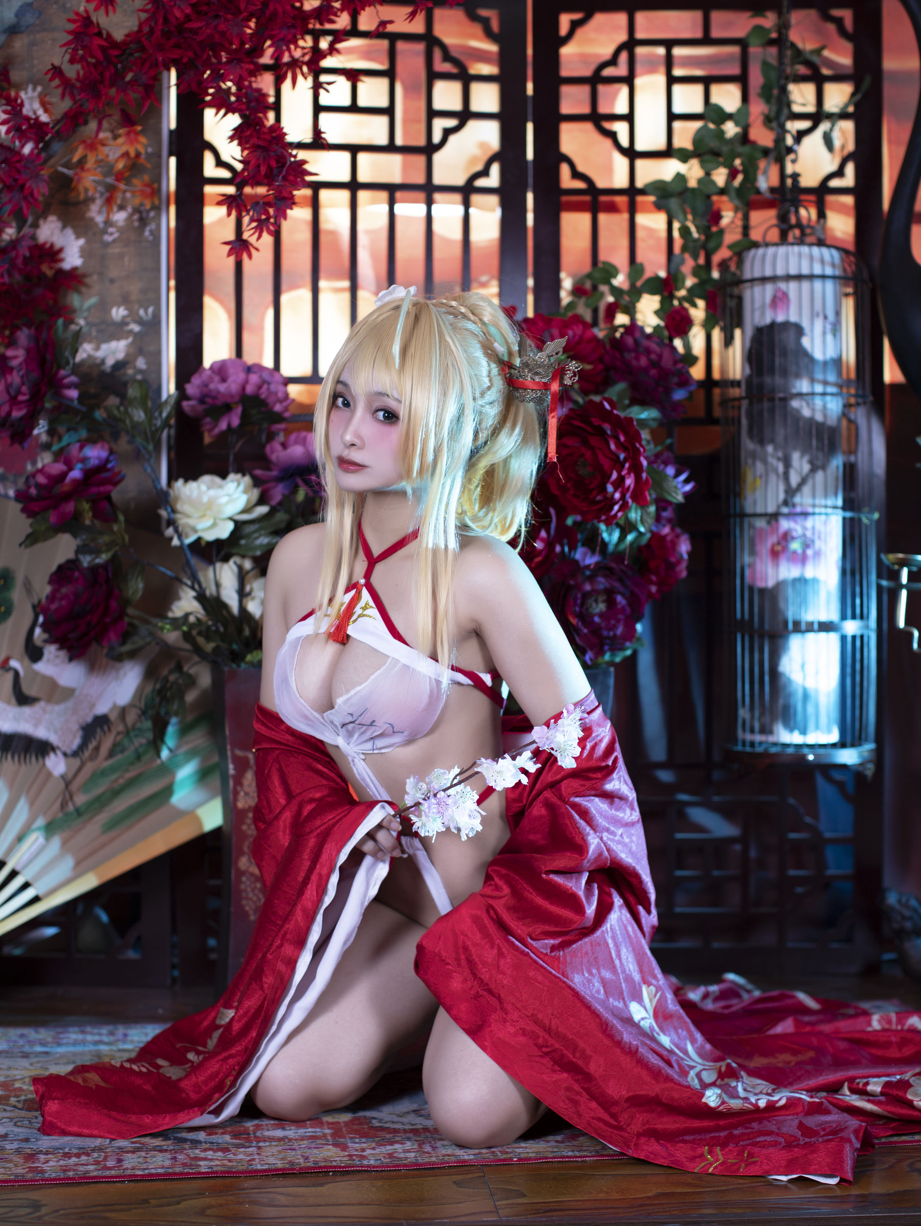 [福利COS] 动漫博主洛璃LoLiSAMA - 光荣凉夜香雪