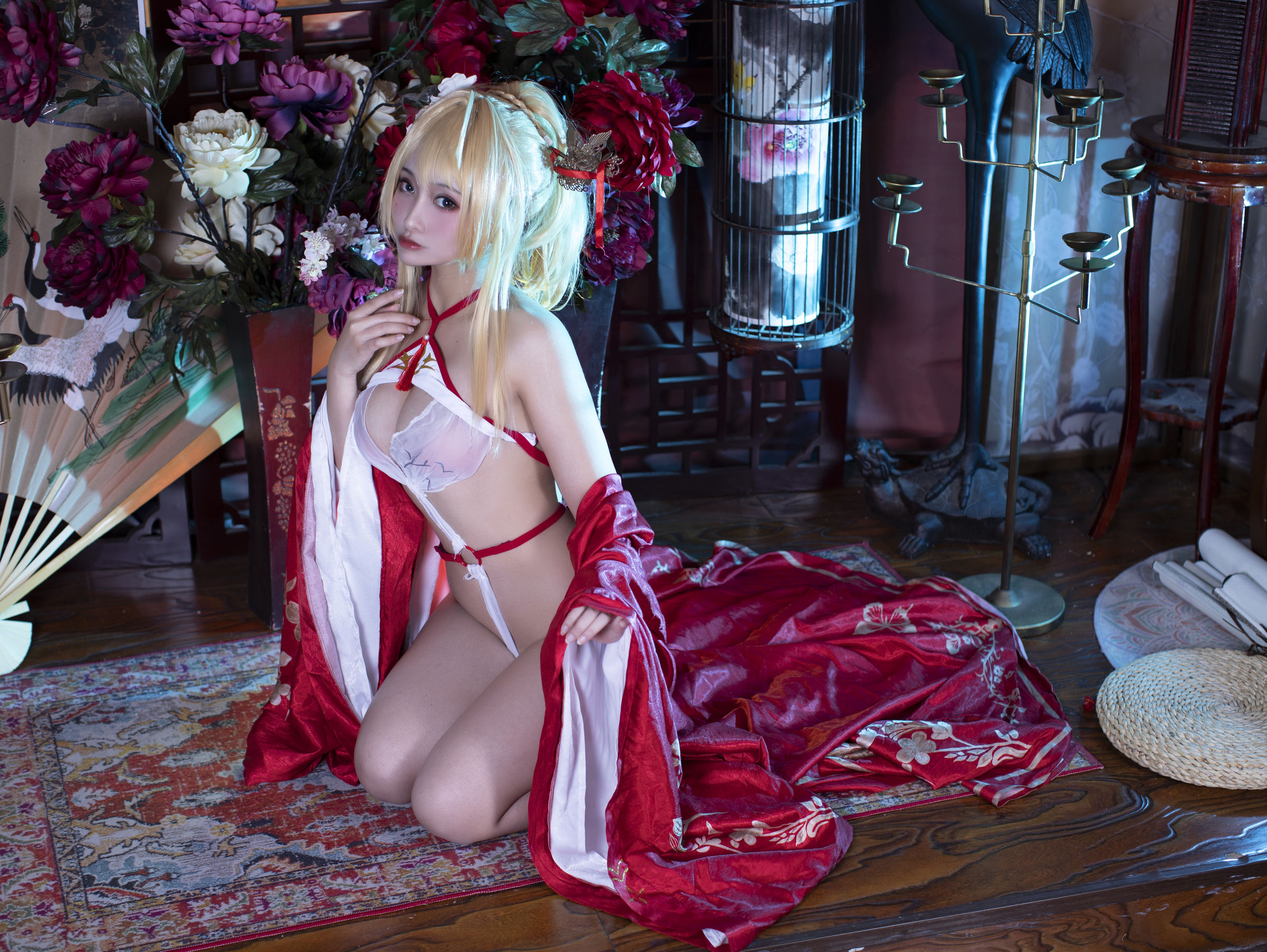 [福利COS] 动漫博主洛璃LoLiSAMA - 光荣凉夜香雪