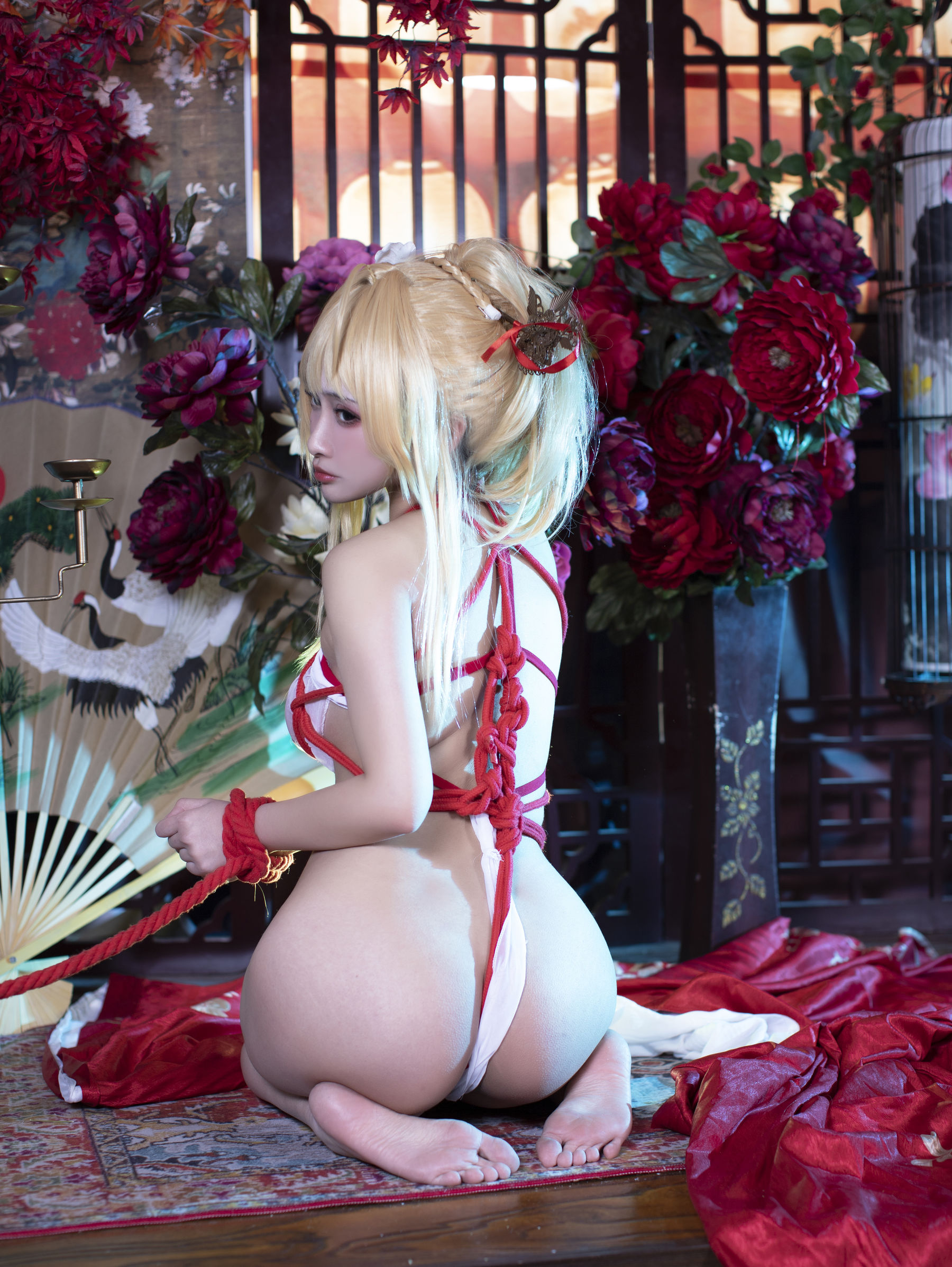[福利COS] 动漫博主洛璃LoLiSAMA - 光荣凉夜香雪