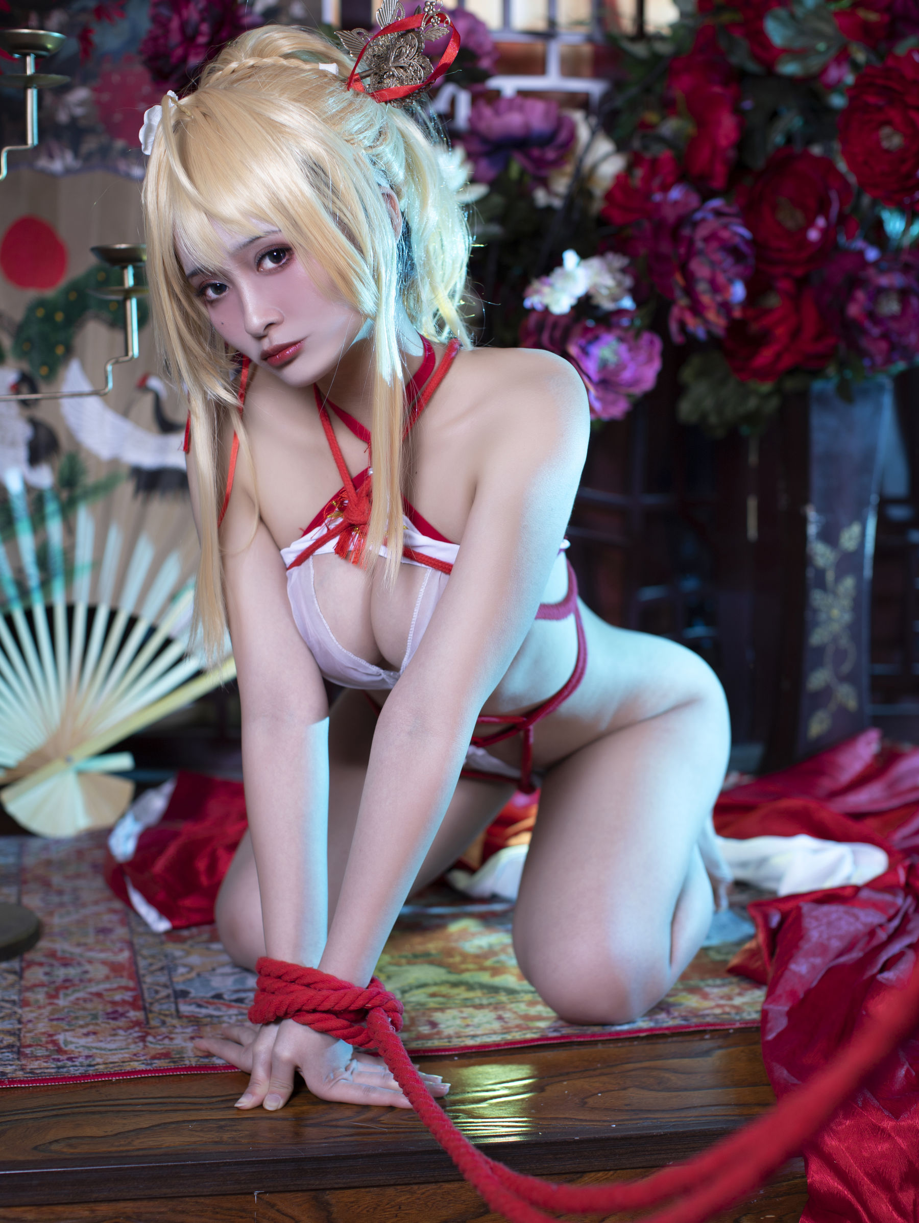 [福利COS] 动漫博主洛璃LoLiSAMA - 光荣凉夜香雪
