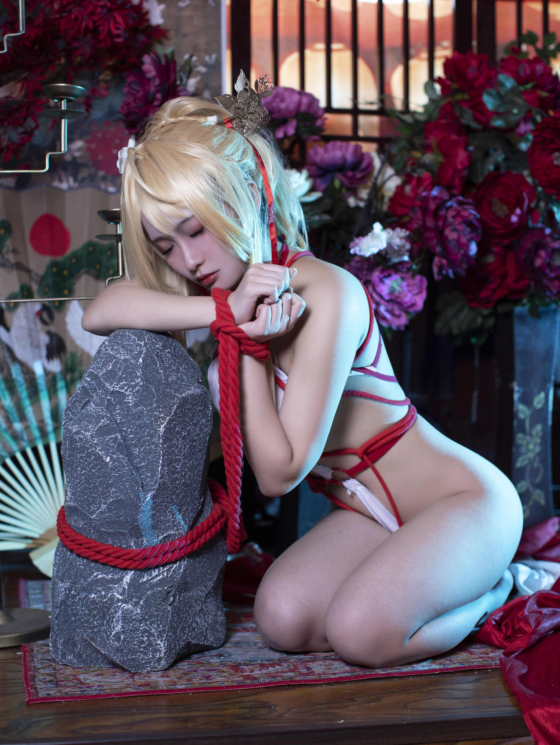 [福利COS] 动漫博主洛璃LoLiSAMA - 光荣凉夜香雪