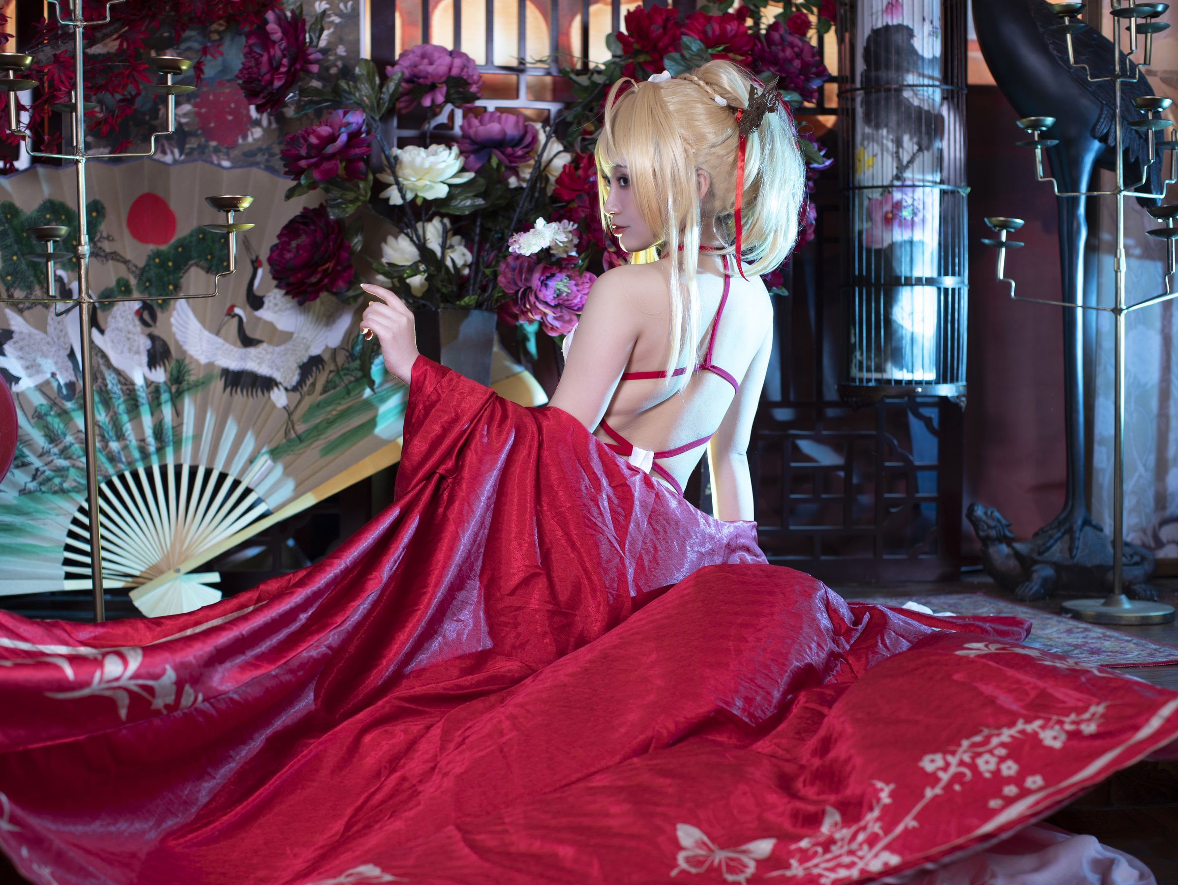 [福利COS] 动漫博主洛璃LoLiSAMA - 光荣凉夜香雪