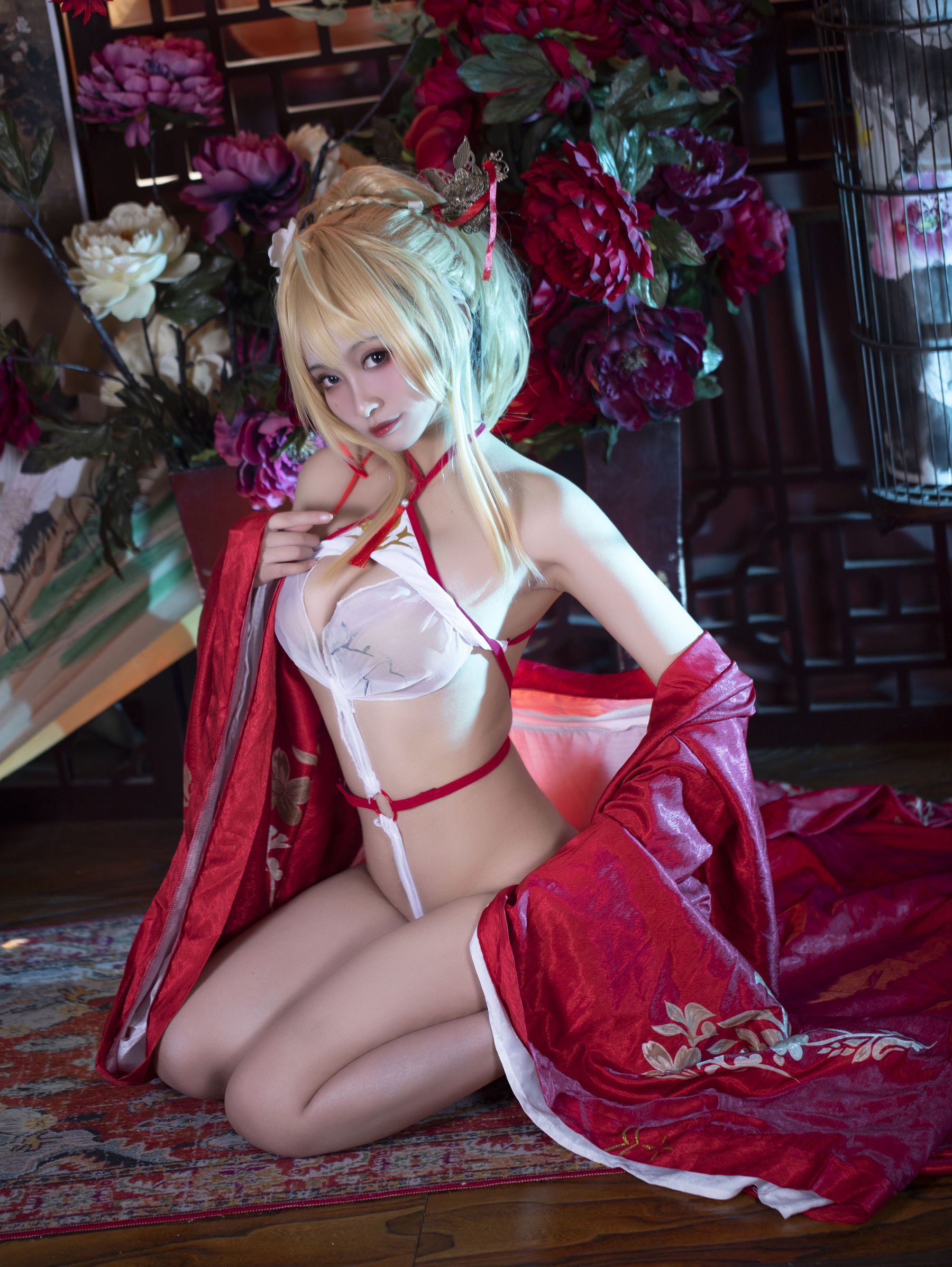 [福利COS] 动漫博主洛璃LoLiSAMA - 光荣凉夜香雪