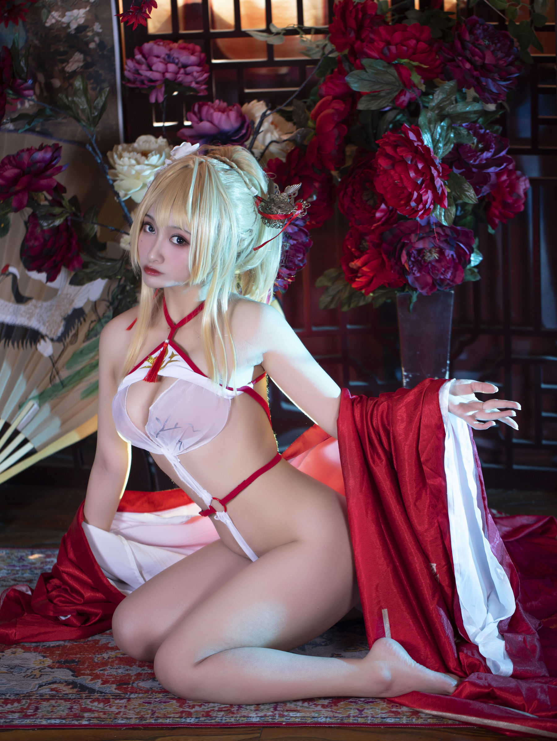 [福利COS] 动漫博主洛璃LoLiSAMA - 光荣凉夜香雪