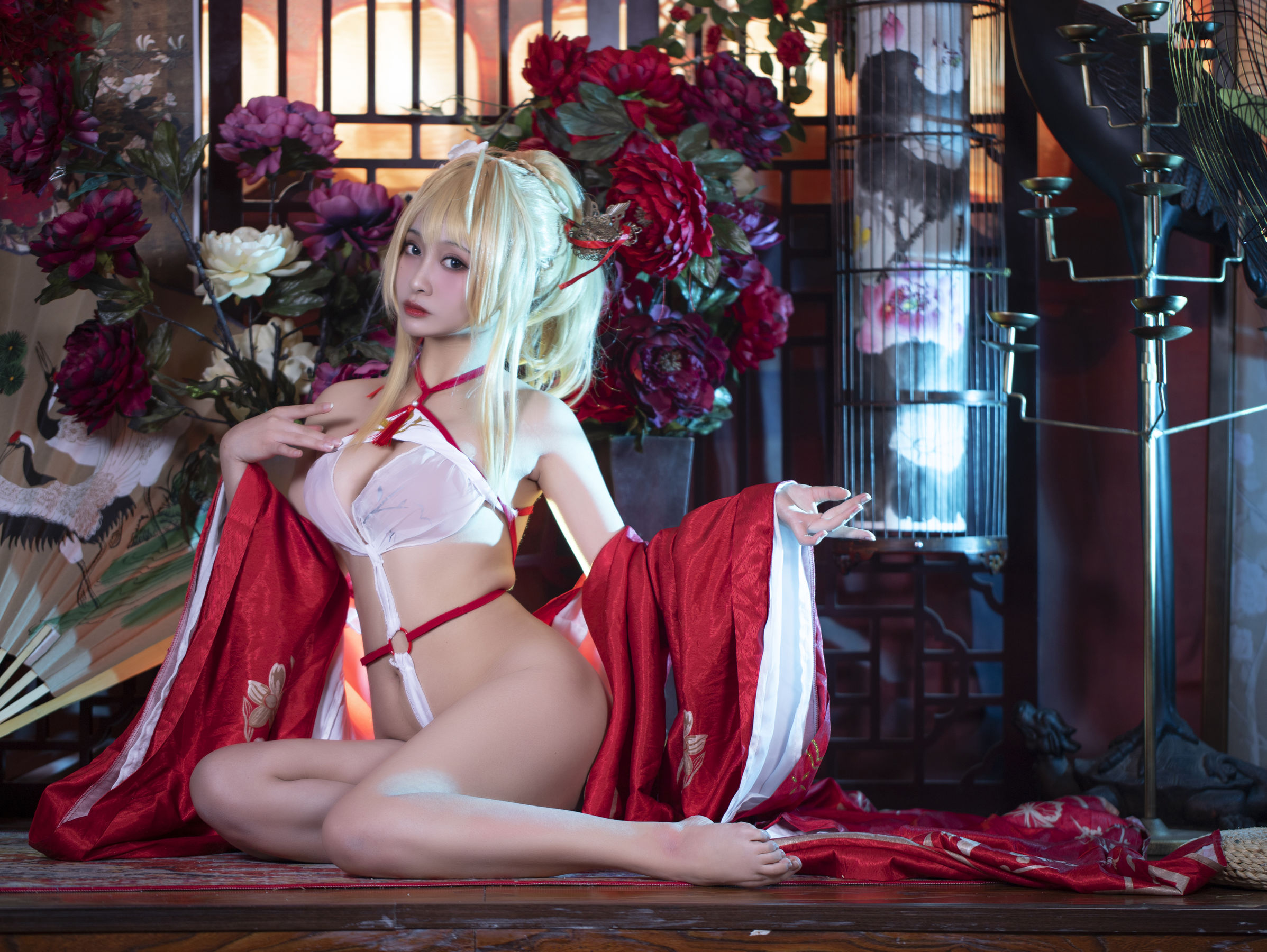 [福利COS] 动漫博主洛璃LoLiSAMA - 光荣凉夜香雪