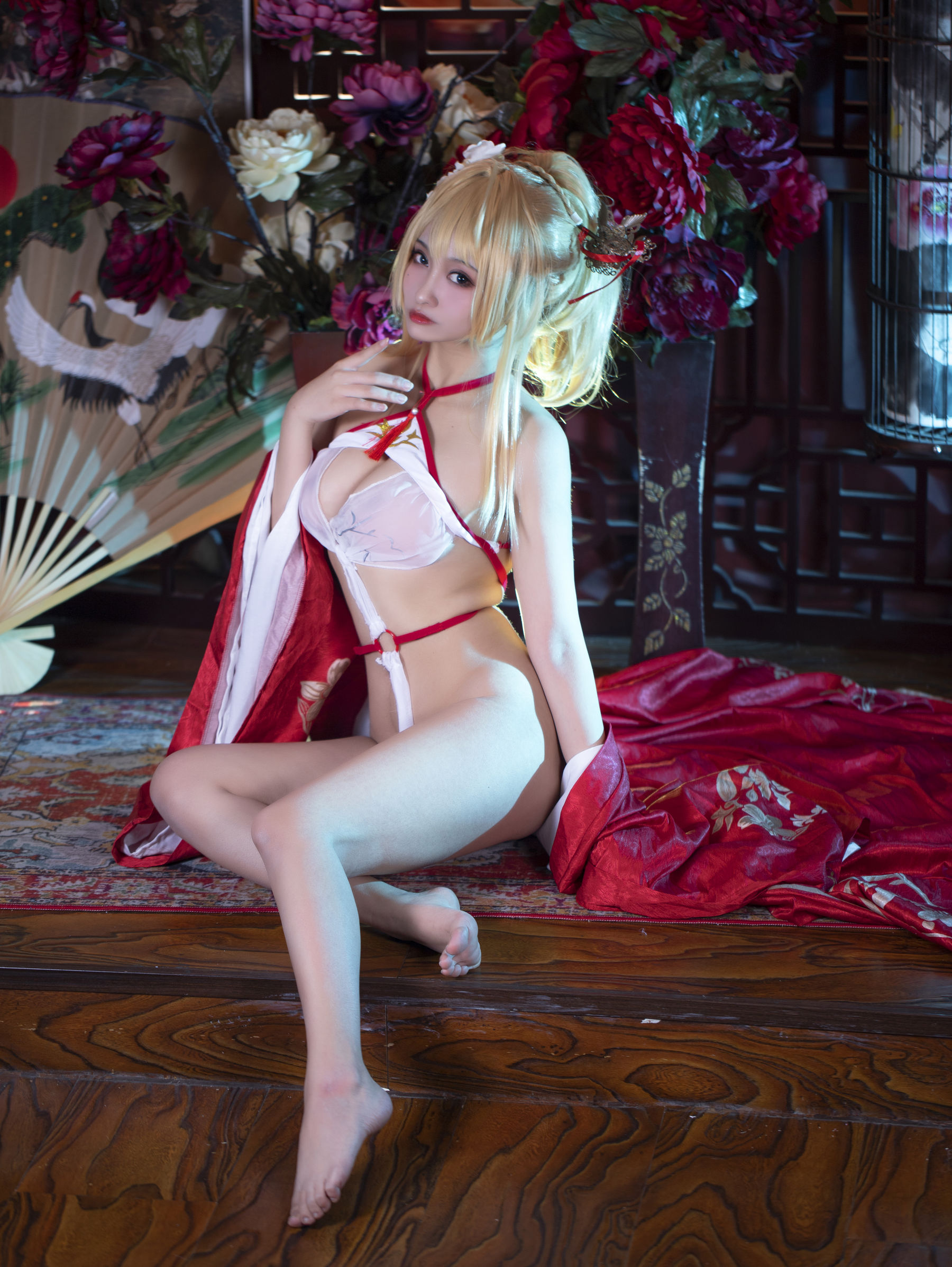 [福利COS] 动漫博主洛璃LoLiSAMA - 光荣凉夜香雪