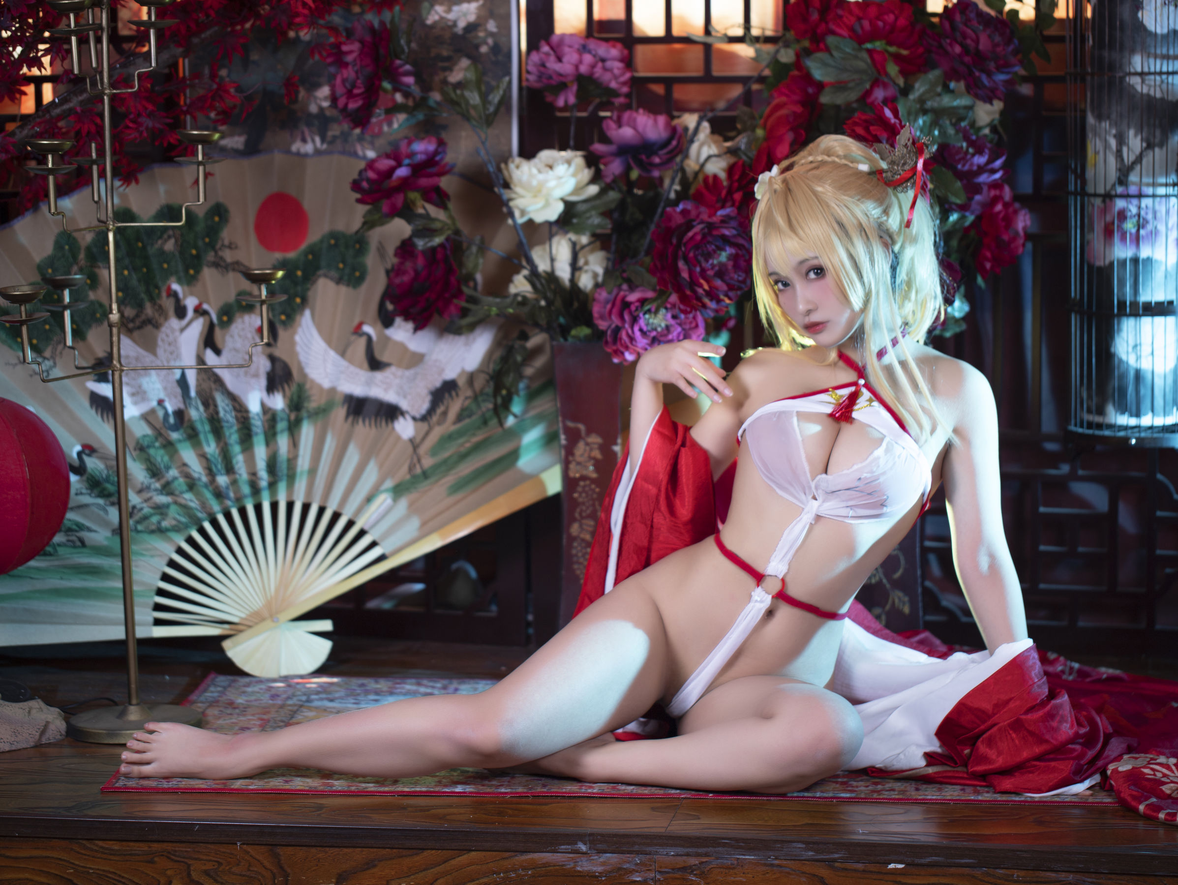 [福利COS] 动漫博主洛璃LoLiSAMA - 光荣凉夜香雪