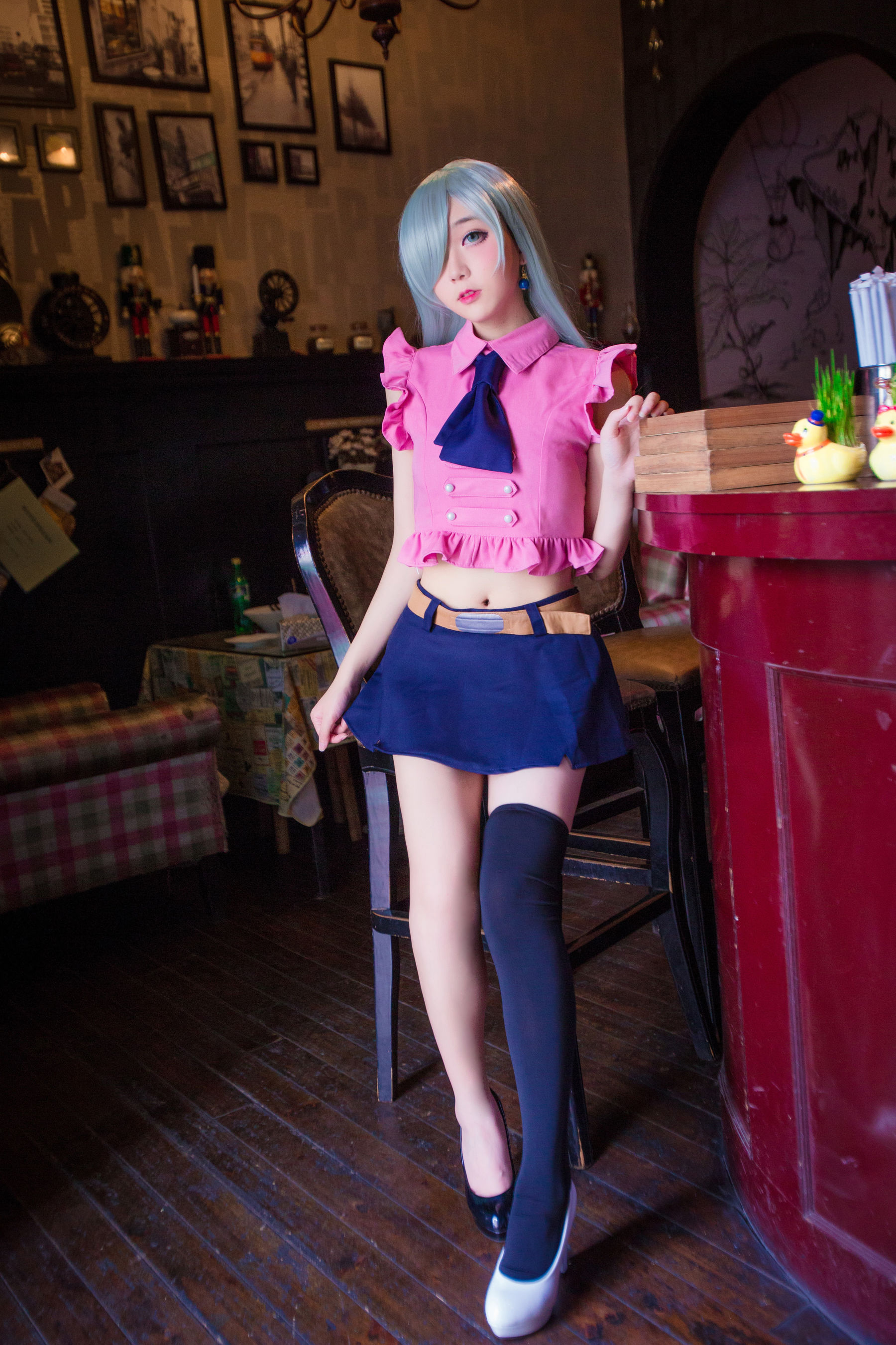 [福利COS] 动漫博主浅野菌子 - 七原罪 伊丽莎白・里昂妮丝