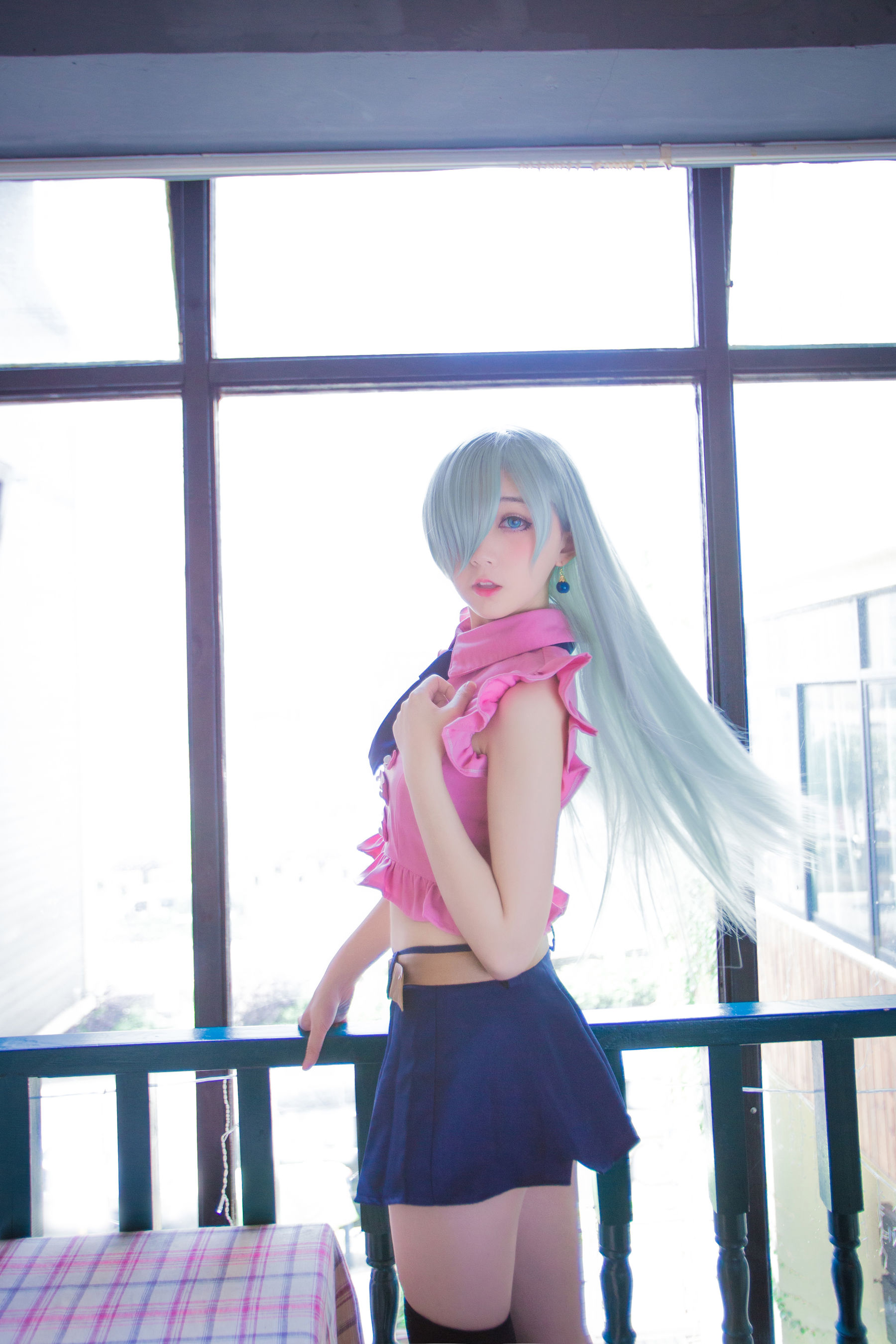 [福利COS] 动漫博主浅野菌子 - 七原罪 伊丽莎白・里昂妮丝