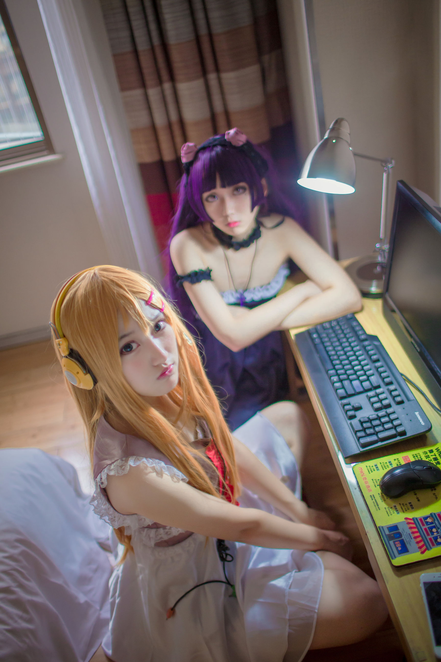 [福利COS] 动漫博主浅野菌子 - 我的妹妹哪有这么可爱！