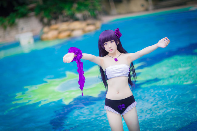[福利COS] 动漫博主浅野菌子 - 我的妹妹哪有这么可爱！