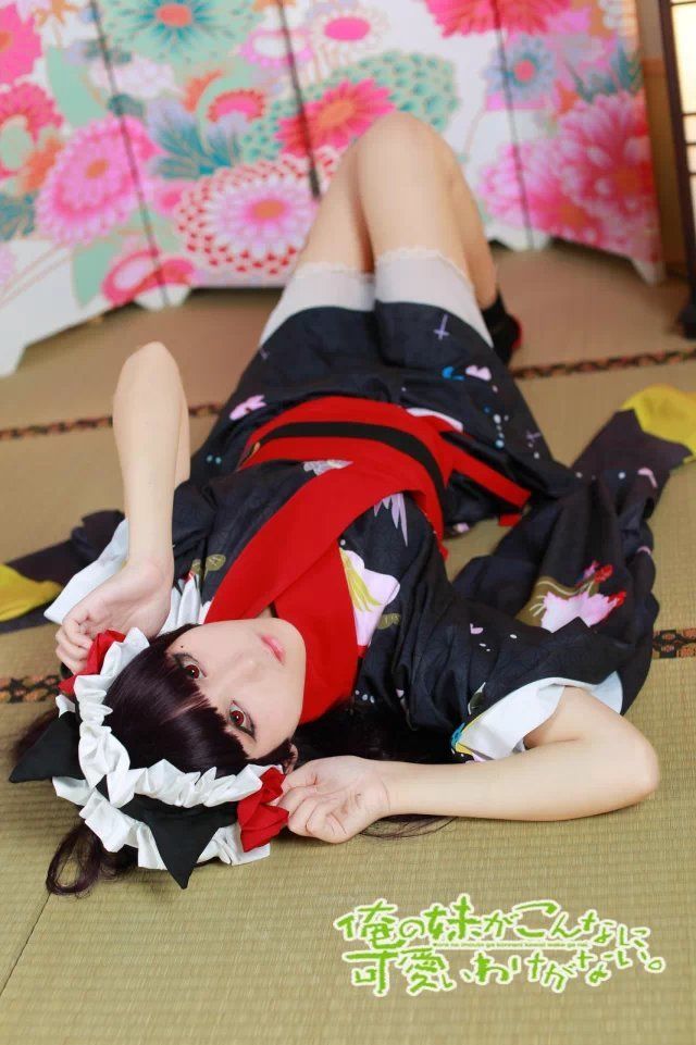 [福利COS] 动漫博主浅野菌子 - 我的妹妹哪有这么可爱！