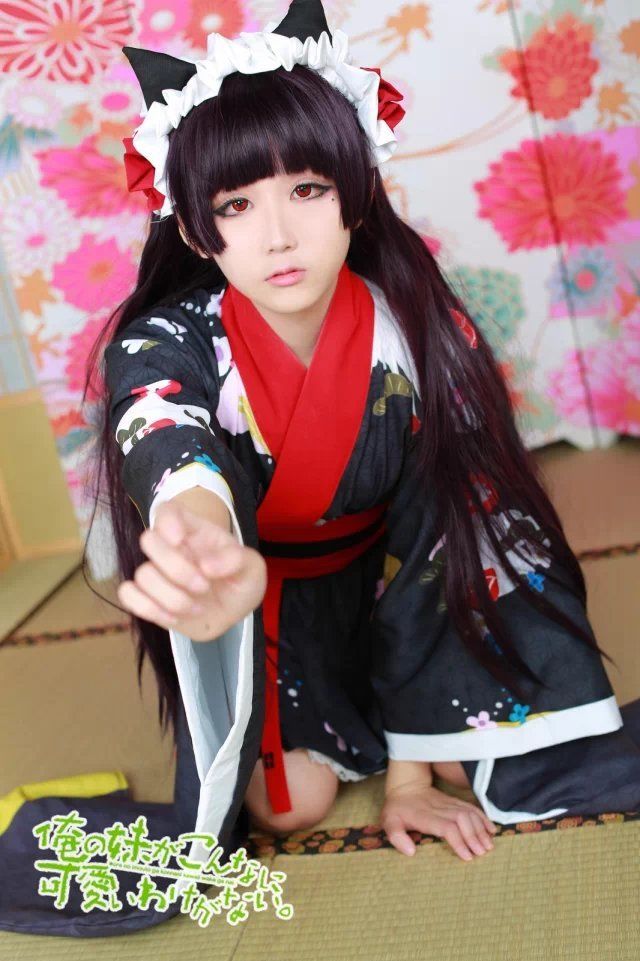 [福利COS] 动漫博主浅野菌子 - 我的妹妹哪有这么可爱！