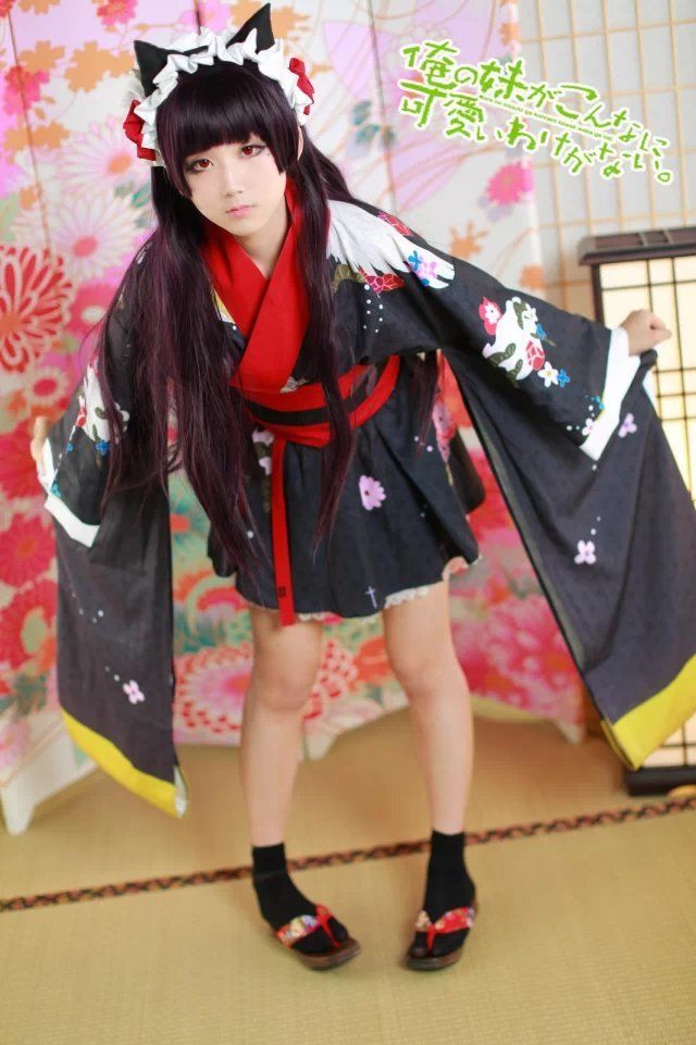 [福利COS] 动漫博主浅野菌子 - 我的妹妹哪有这么可爱！