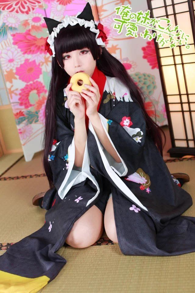 [福利COS] 动漫博主浅野菌子 - 我的妹妹哪有这么可爱！