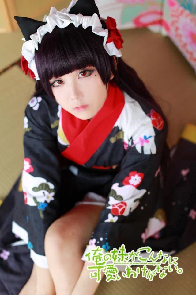 [福利COS] 动漫博主浅野菌子 - 我的妹妹哪有这么可爱！