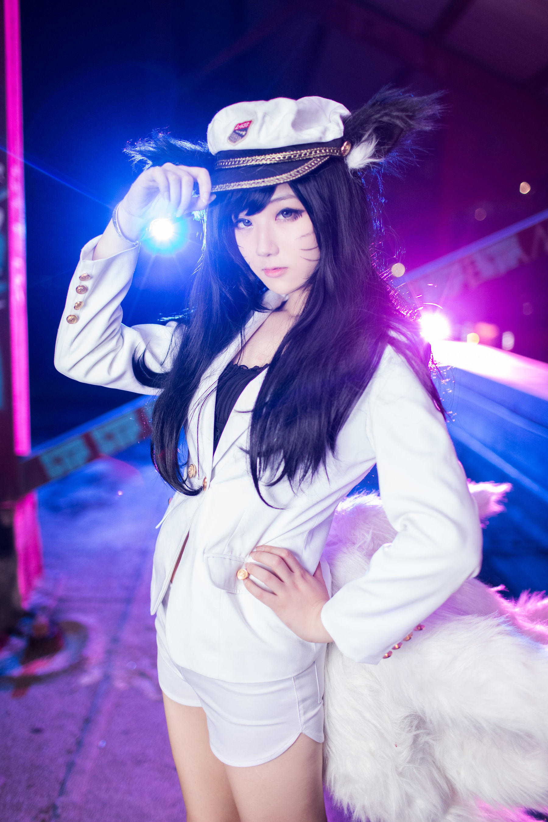 [福利COS] 动漫博主浅野菌子 - 英雄联盟 九尾妖狐阿狸
