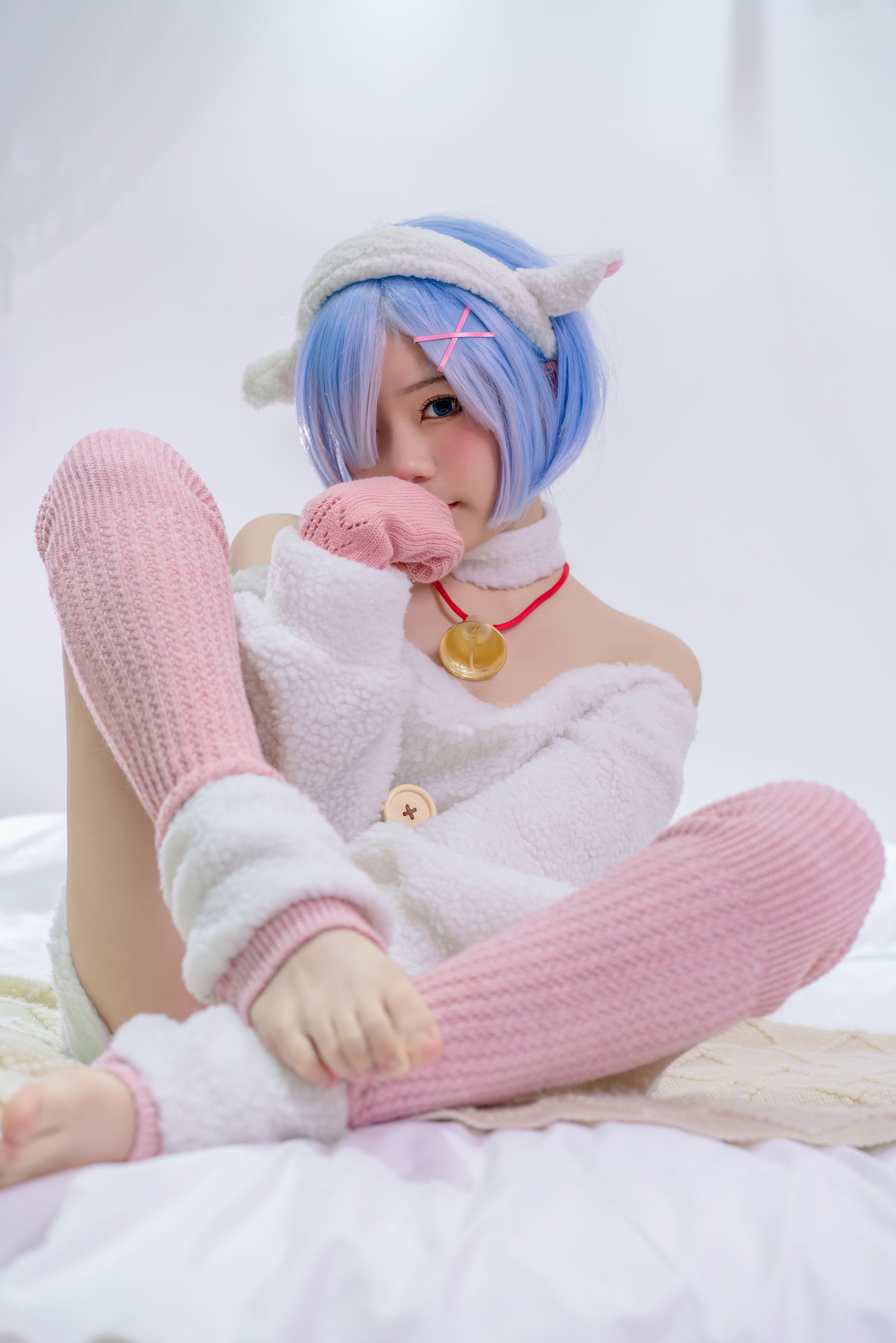[福利COS] 动漫博主王胖胖u - 2B羔羊
