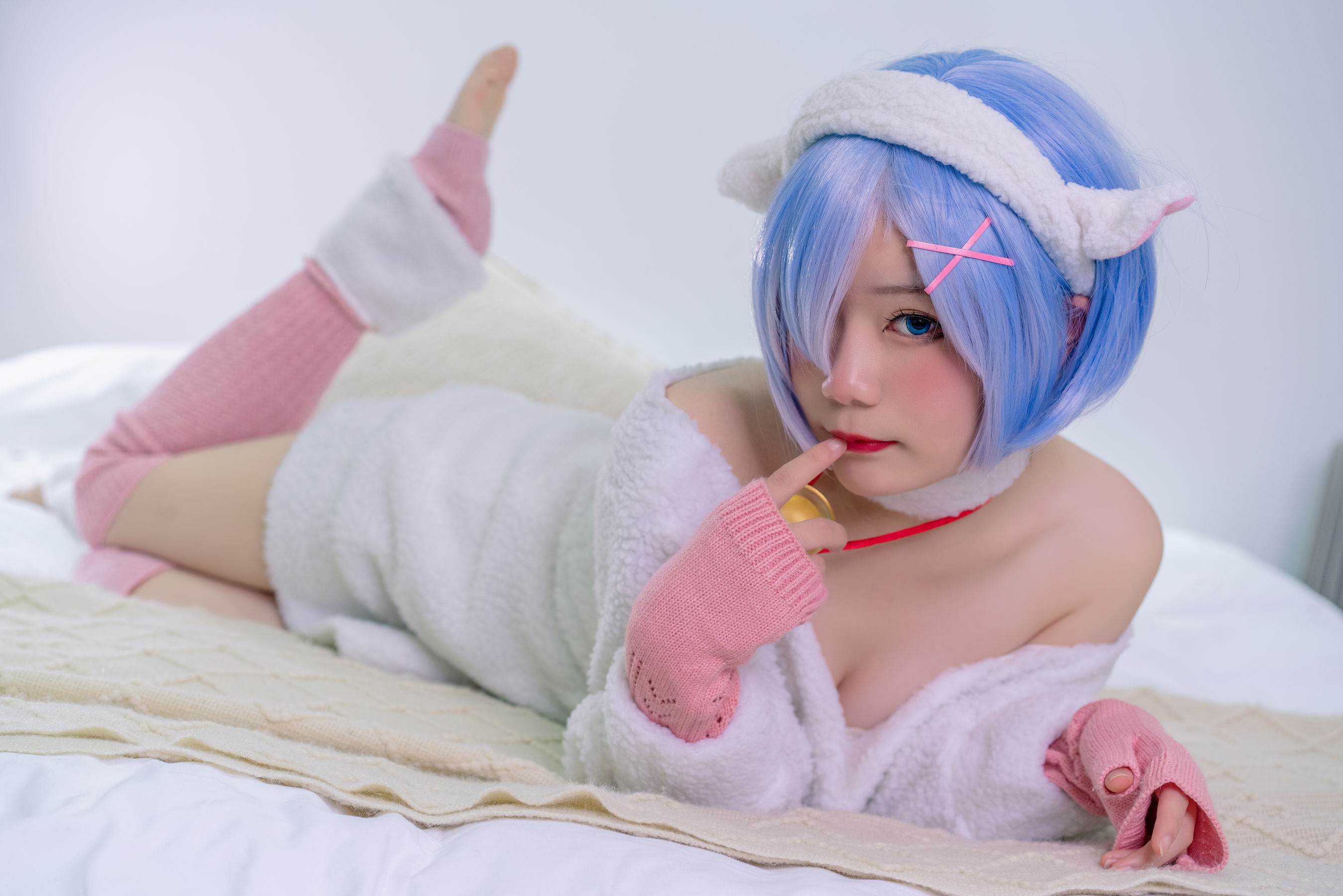 [福利COS] 动漫博主王胖胖u - 2B羔羊
