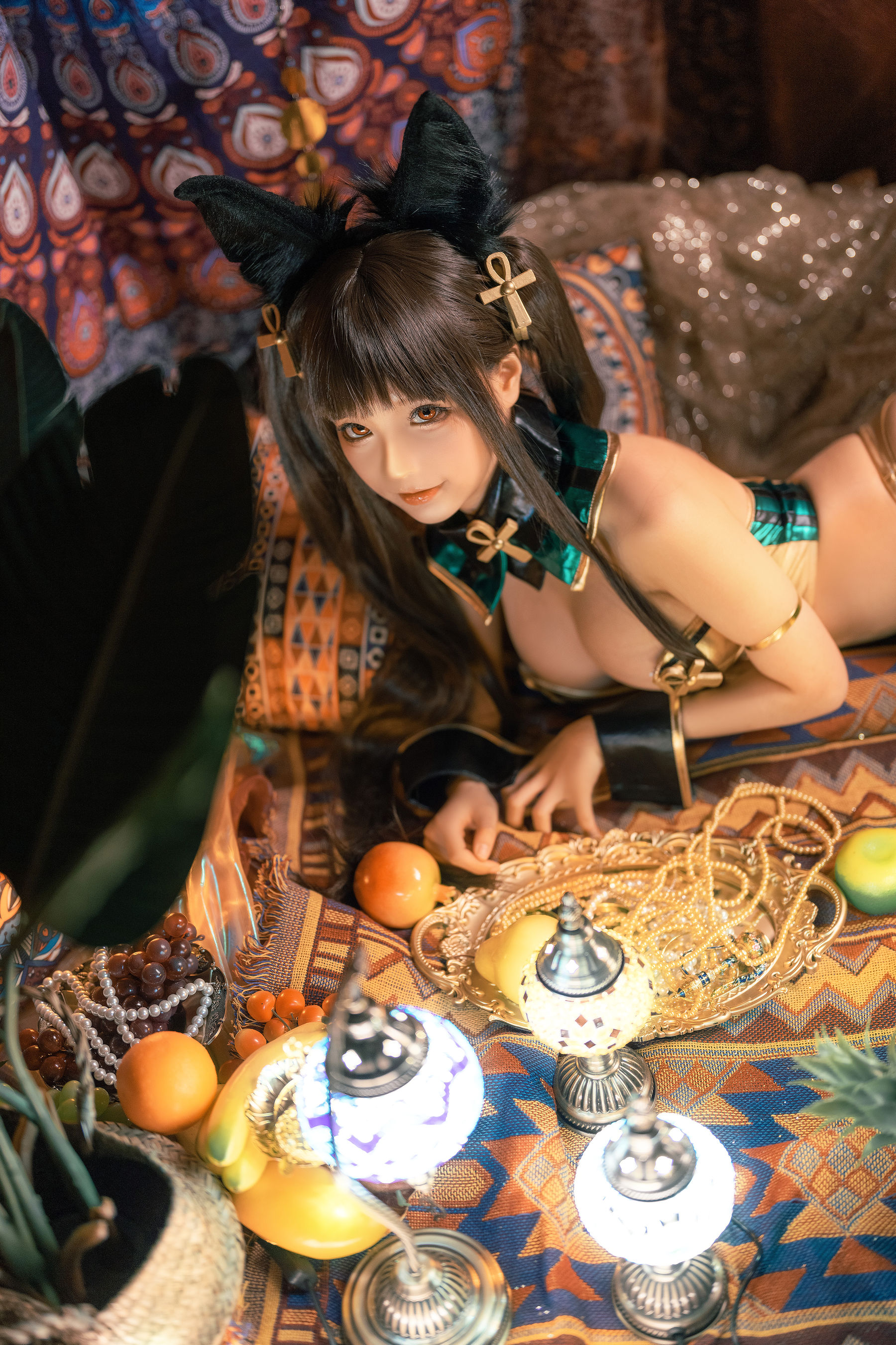 [福利COS] 动漫博主蠢沫沫 - 埃及喵