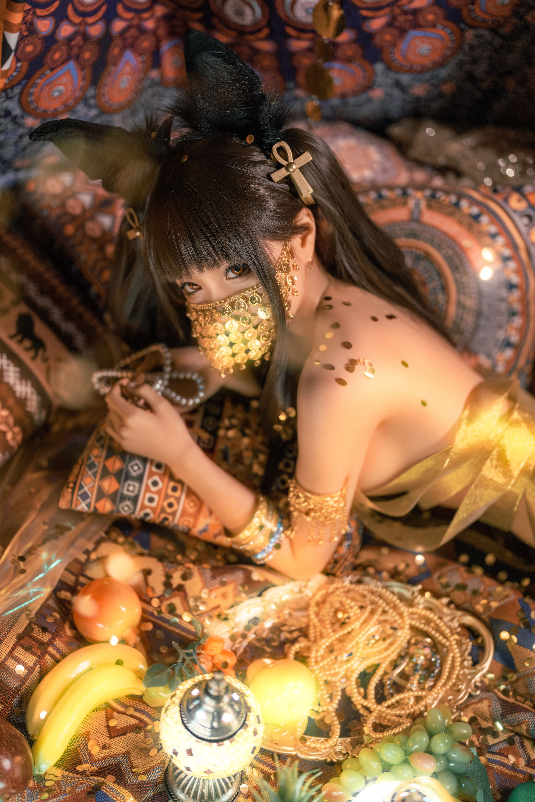 [福利COS] 动漫博主蠢沫沫 - 埃及喵