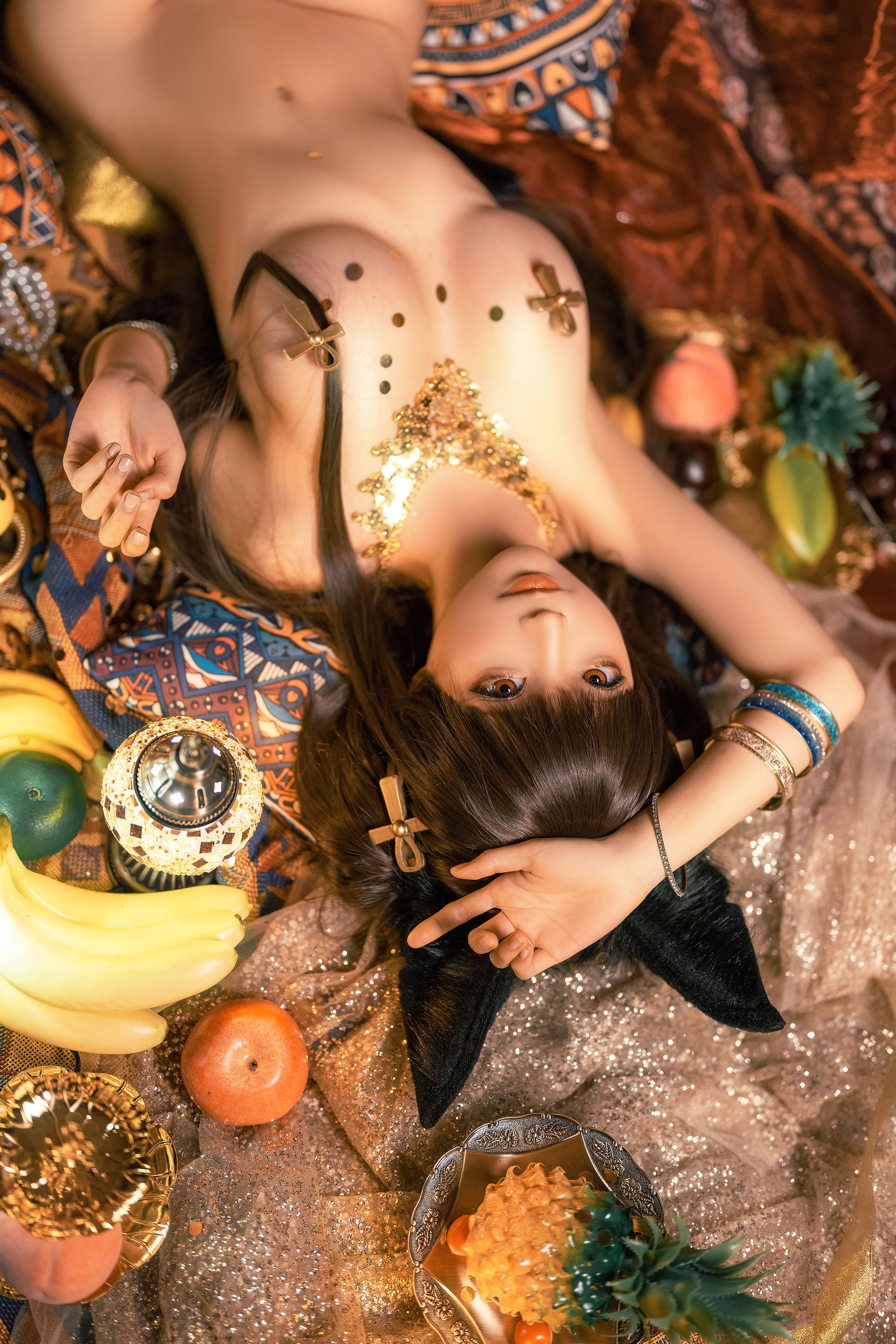 [福利COS] 动漫博主蠢沫沫 - 埃及喵