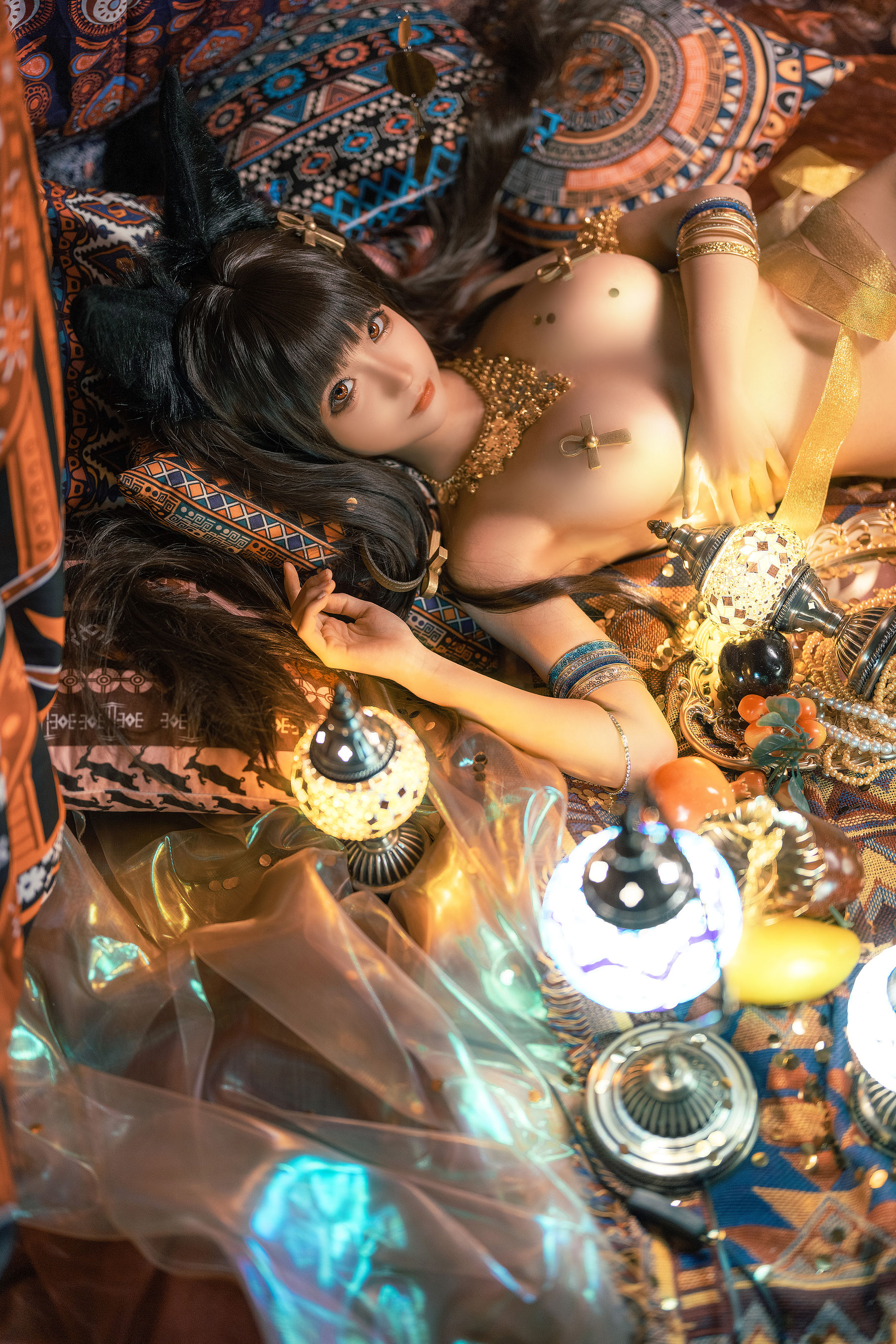[福利COS] 动漫博主蠢沫沫 - 埃及喵