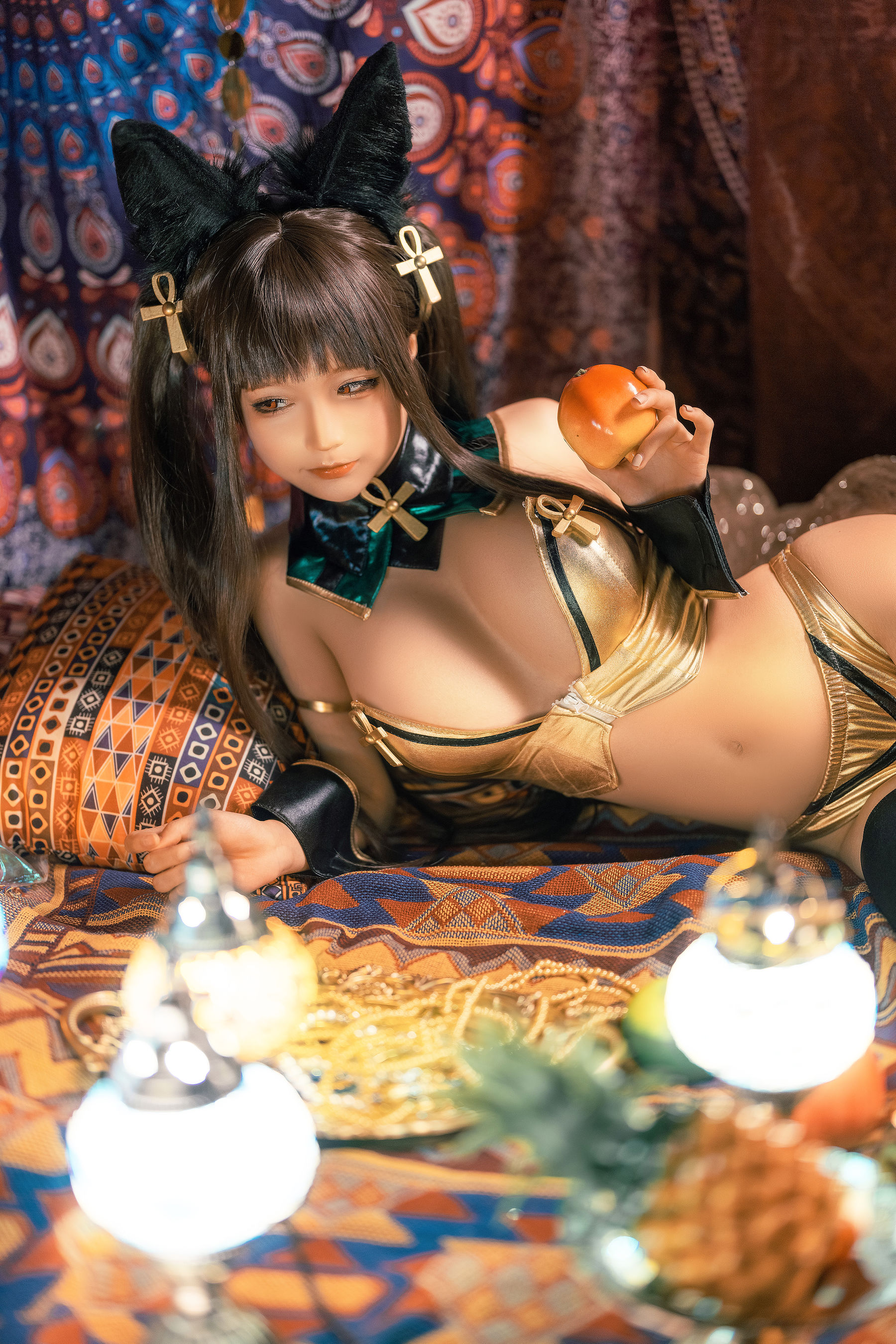 [福利COS] 动漫博主蠢沫沫 - 埃及喵