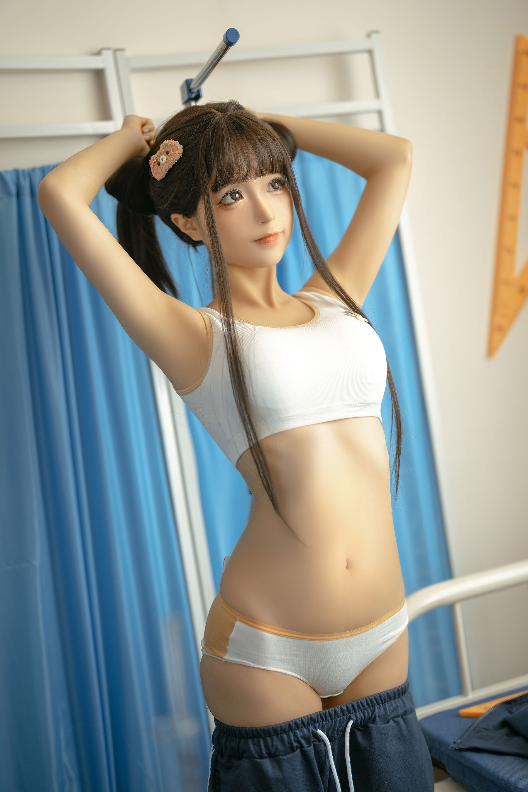 [福利COS] 动漫博主蠢沫沫 - 身体検査で
