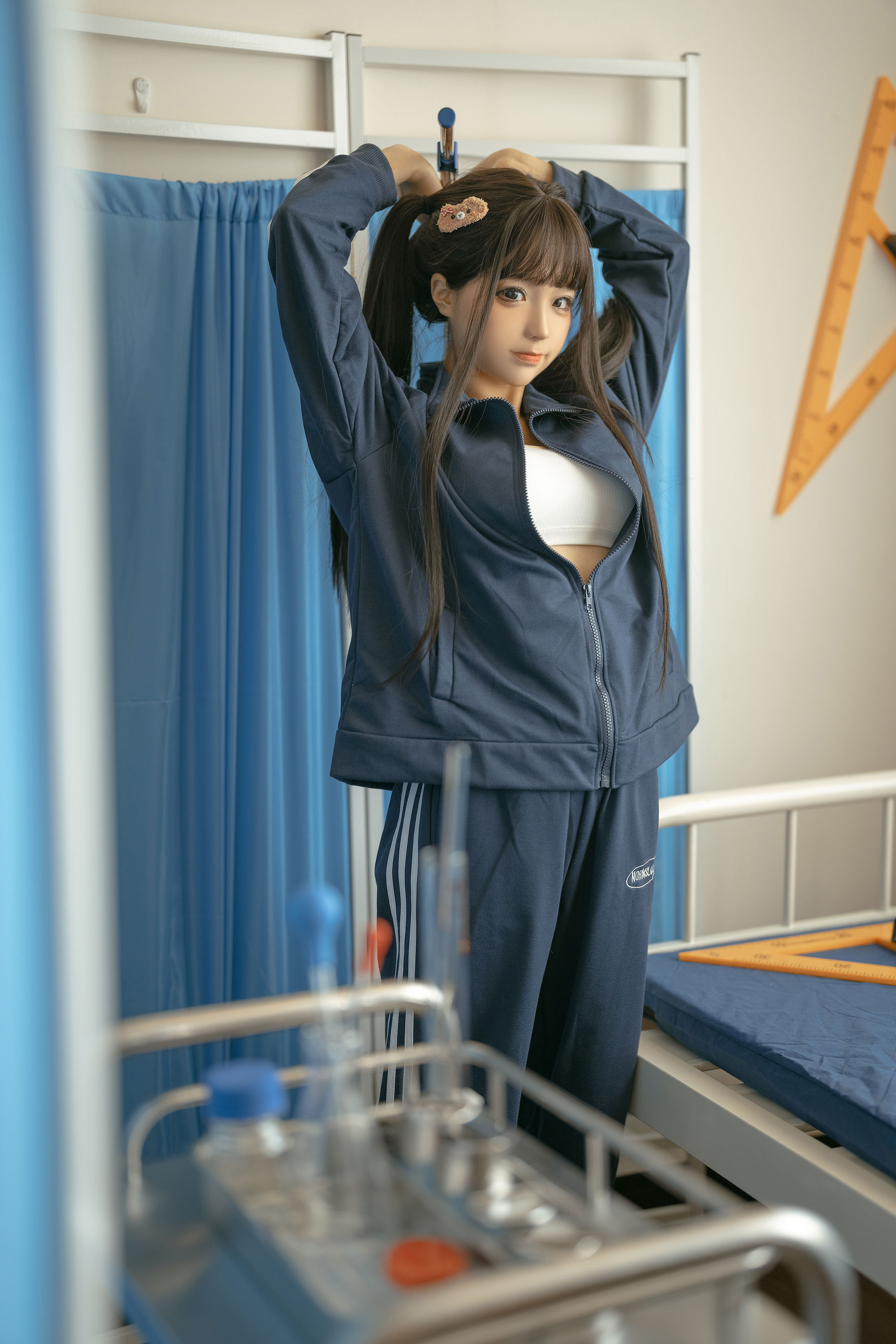 [福利COS] 动漫博主蠢沫沫 - 身体検査で
