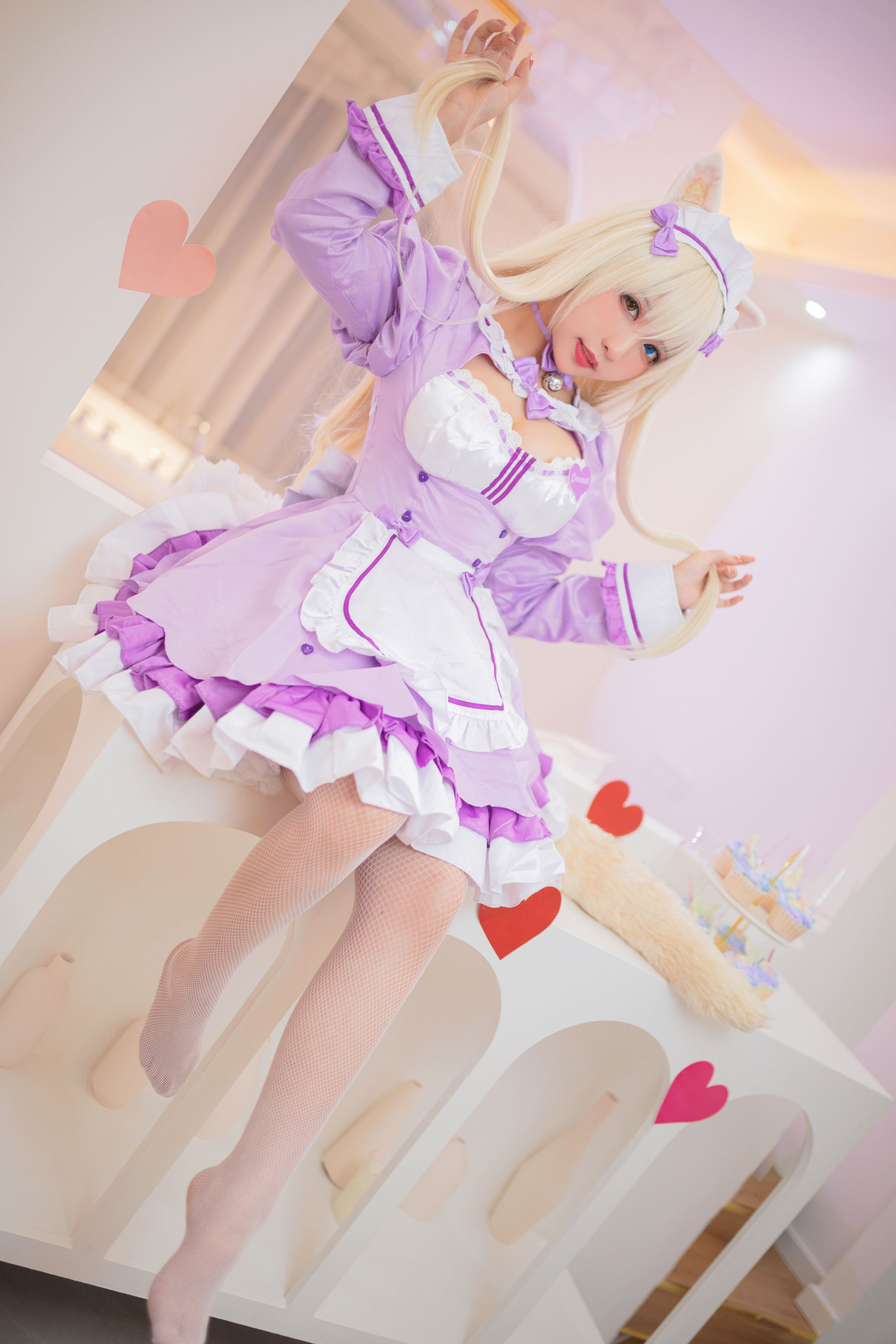 [福利COS] 动漫博主貓田聖奈奈(桃之啾啾) - 椰子